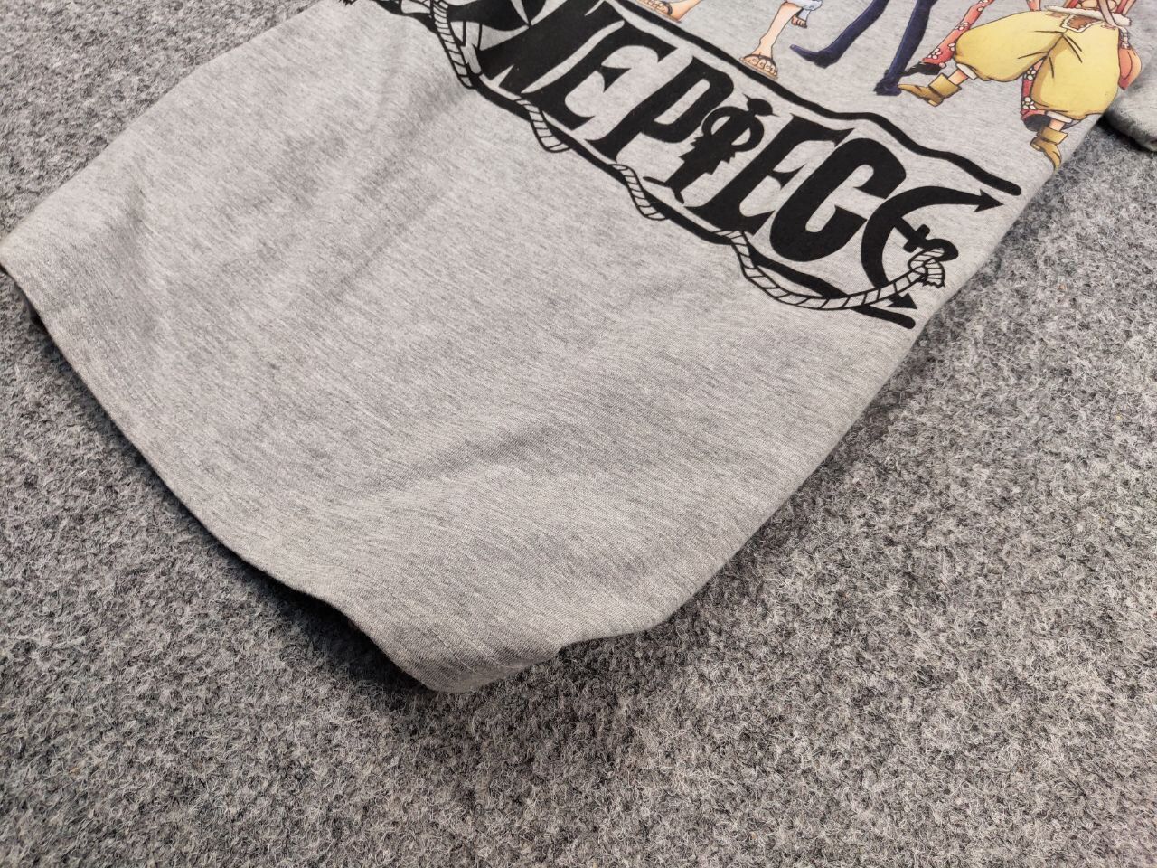 Anime Vintage One Piece Japanese Anime All Over Print T Shirt Size US XL / EU 56 / 4 - 5 Thumbnail