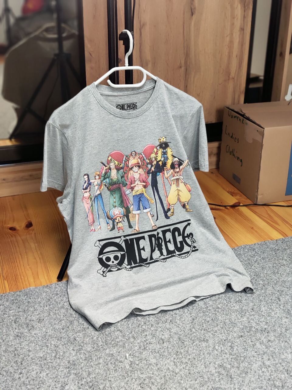 Anime Vintage One Piece Japanese Anime All Over Print T Shirt Size US XL / EU 56 / 4 - 20 Thumbnail