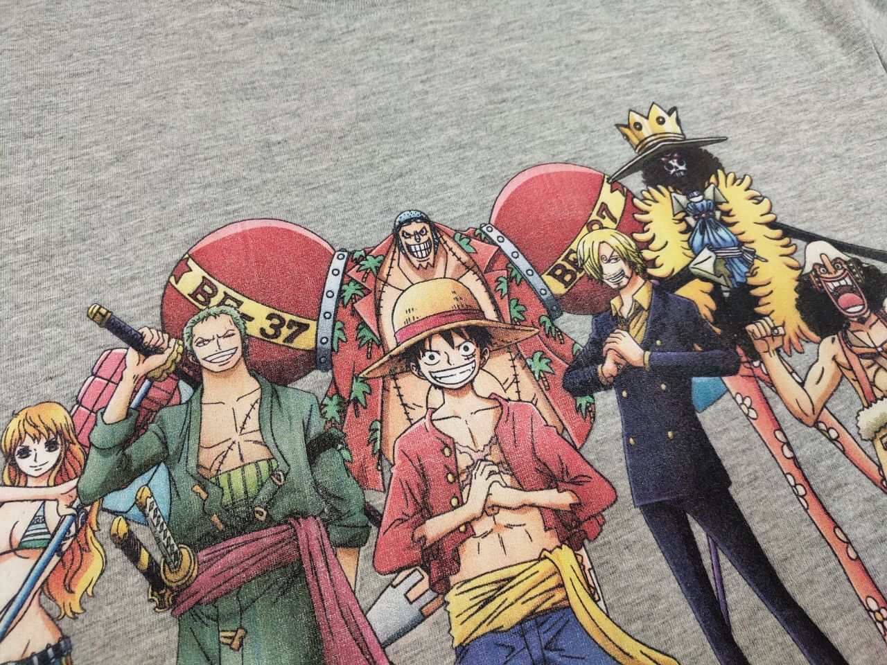 Anime Vintage One Piece Japanese Anime All Over Print T Shirt Size US XL / EU 56 / 4 - 12 Thumbnail
