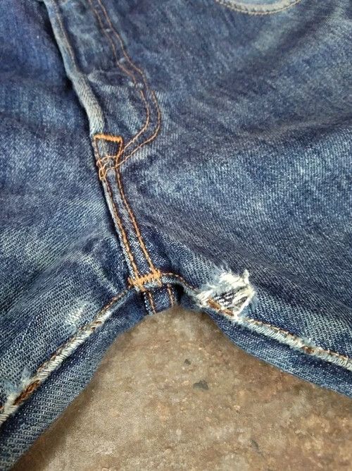 Levi's Vintage Levi's 501 Distressed Jeans 31x32 Size US 31 - 5 Thumbnail