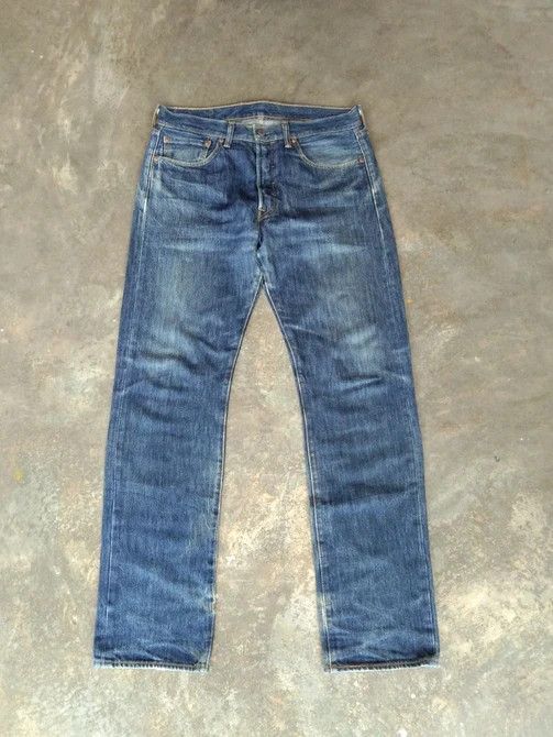 Levi's Vintage Levi's 501 Distressed Jeans 31x32 Size US 31 - 1 Thumbnail