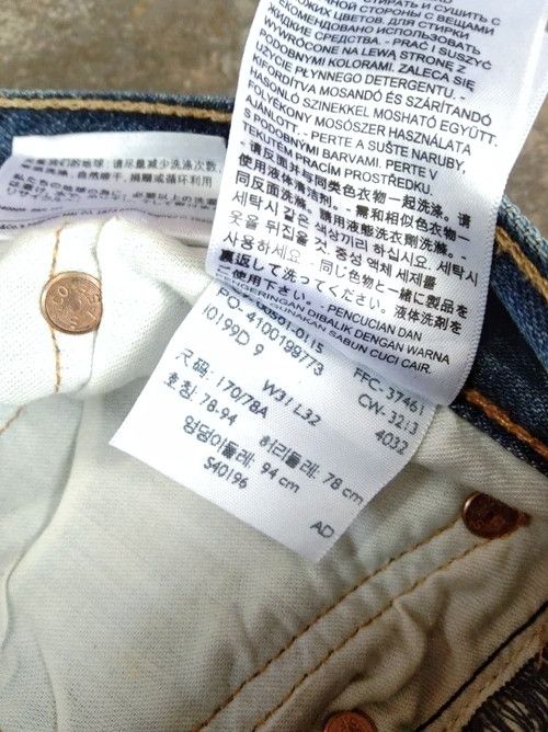 Levi's Vintage Levi's 501 Distressed Jeans 31x32 Size US 31 - 8 Thumbnail