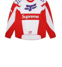 Supreme Fox Racing Jersey Blue Men's - FW23 - GB