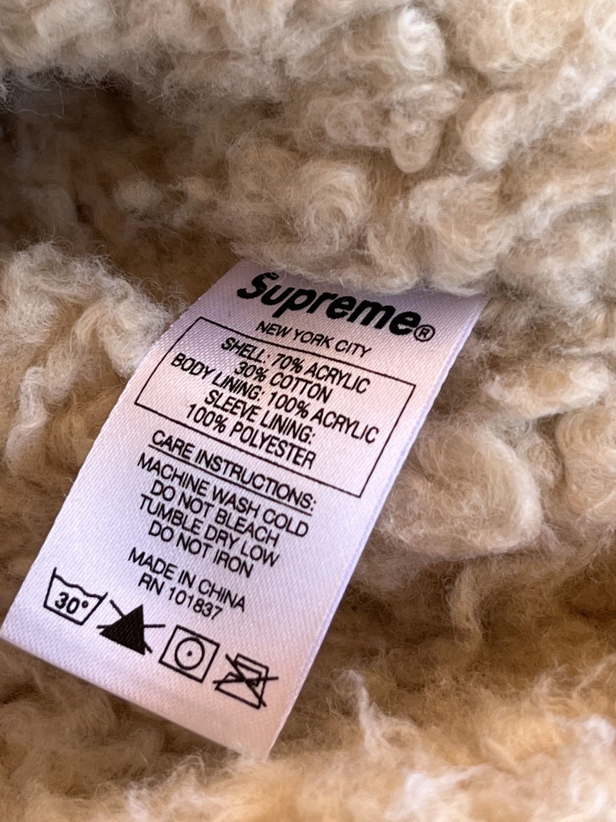 Supreme Supreme Plaid Shearling Bomber 2017 Size US L / EU 52-54 / 3 - 4 Thumbnail