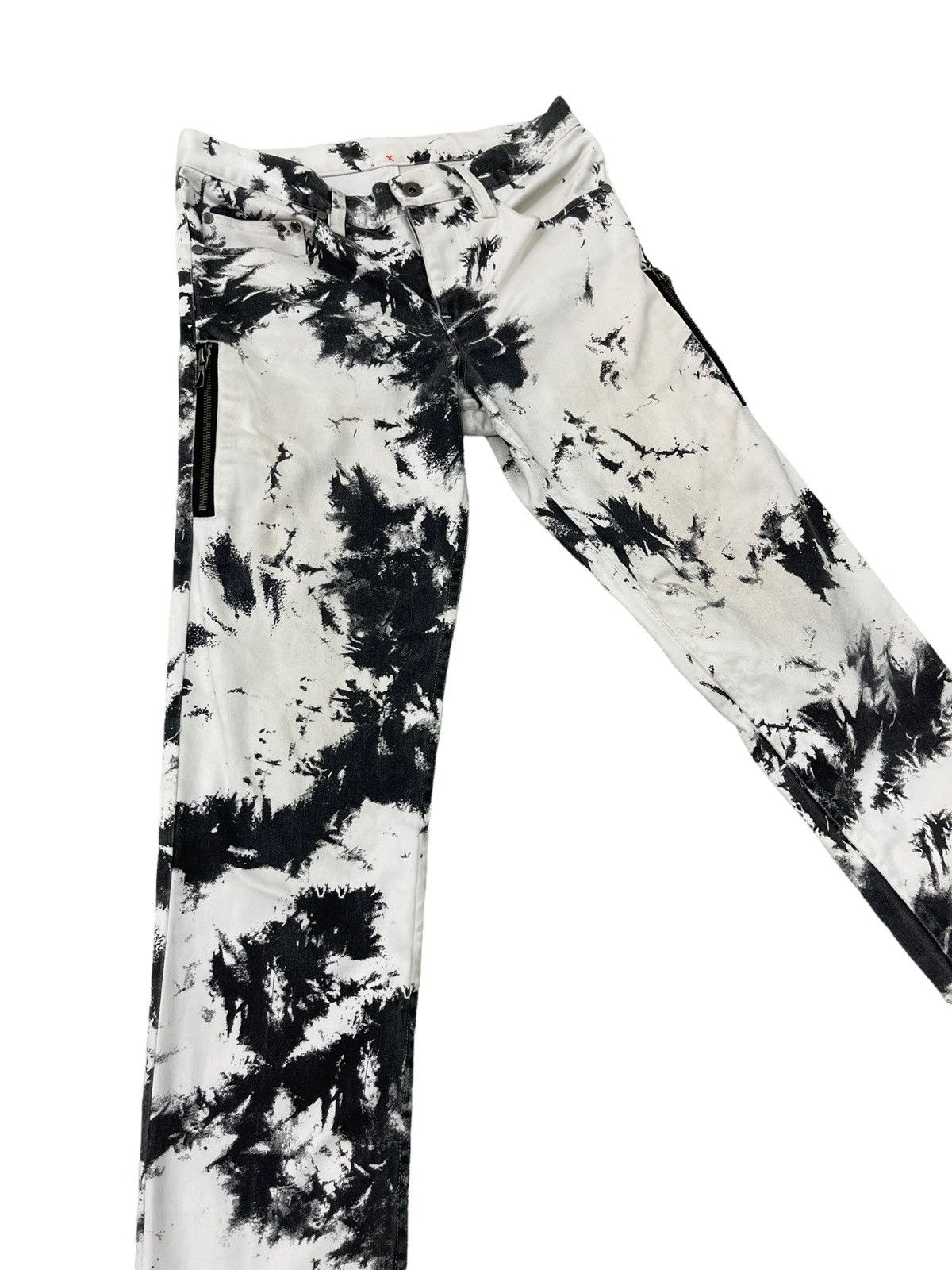 Japanese Brand Washed Jeans Semantic Design x Shellac Skinny Stretch 2🟦 Size US 30 / EU 46 - 2 Thumbnail