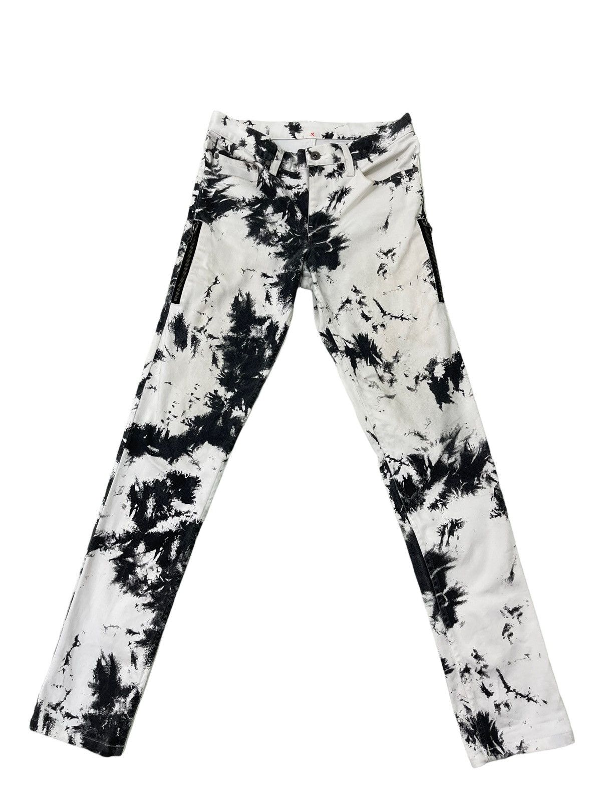Japanese Brand Washed Jeans Semantic Design x Shellac Skinny Stretch 2🟦 Size US 30 / EU 46 - 1 Thumbnail