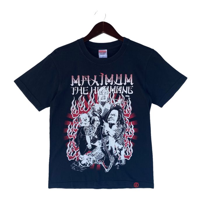 Band Tees Maximum the Hormon hardcore punk band promo tour shirt | Grailed