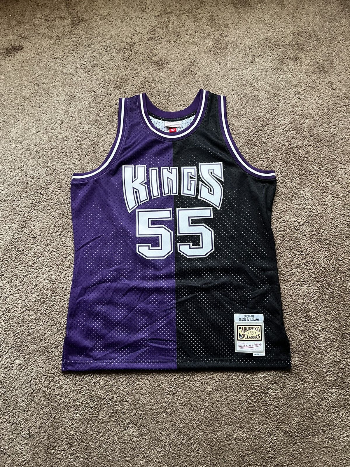 Mitchell & Ness Sacramento Kings store Jason Williams 00-01 Swingman Jersey Mens XL