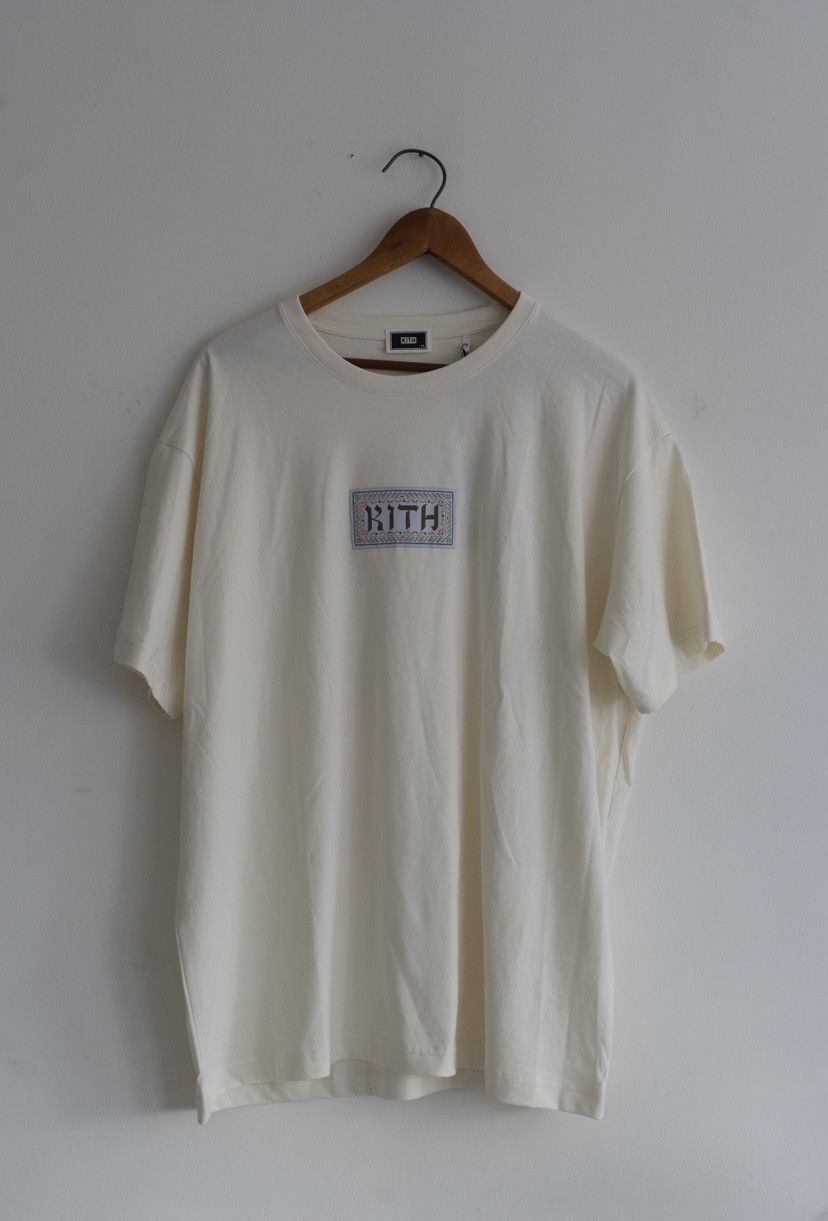 Kith Kith Ornamental Hebrew Tee | Grailed