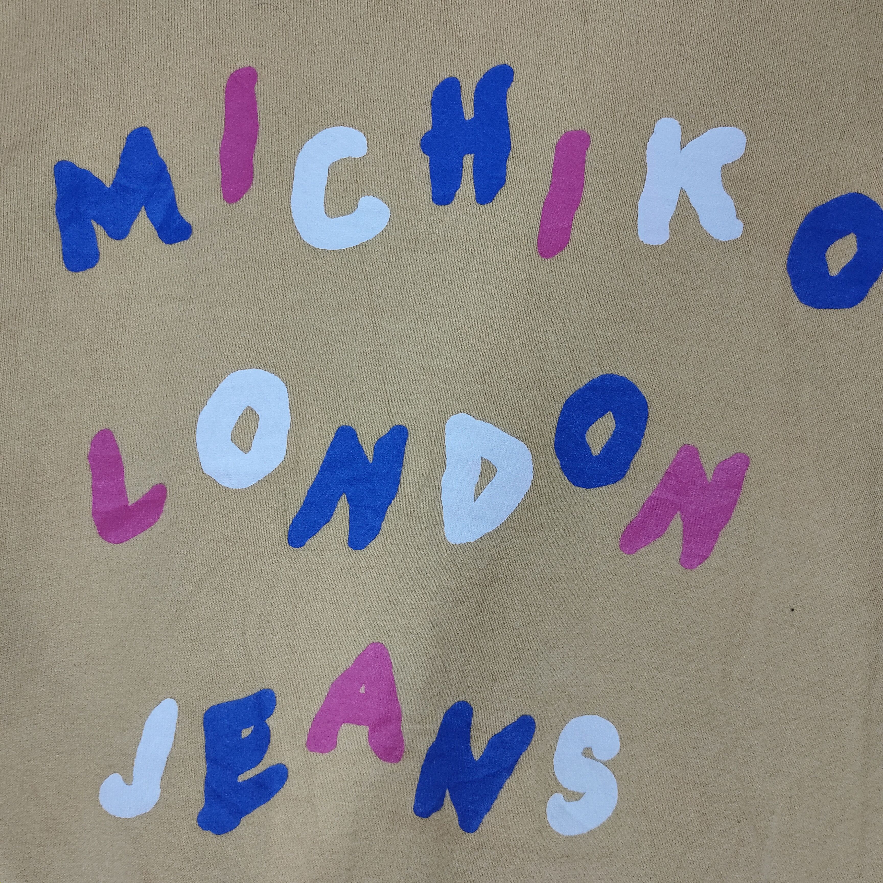 Michiko Koshino London MICHIKO LONDON JEANS Colorful Multi Color Sweatshirt Size US M / EU 48-50 / 2 - 2 Thumbnail
