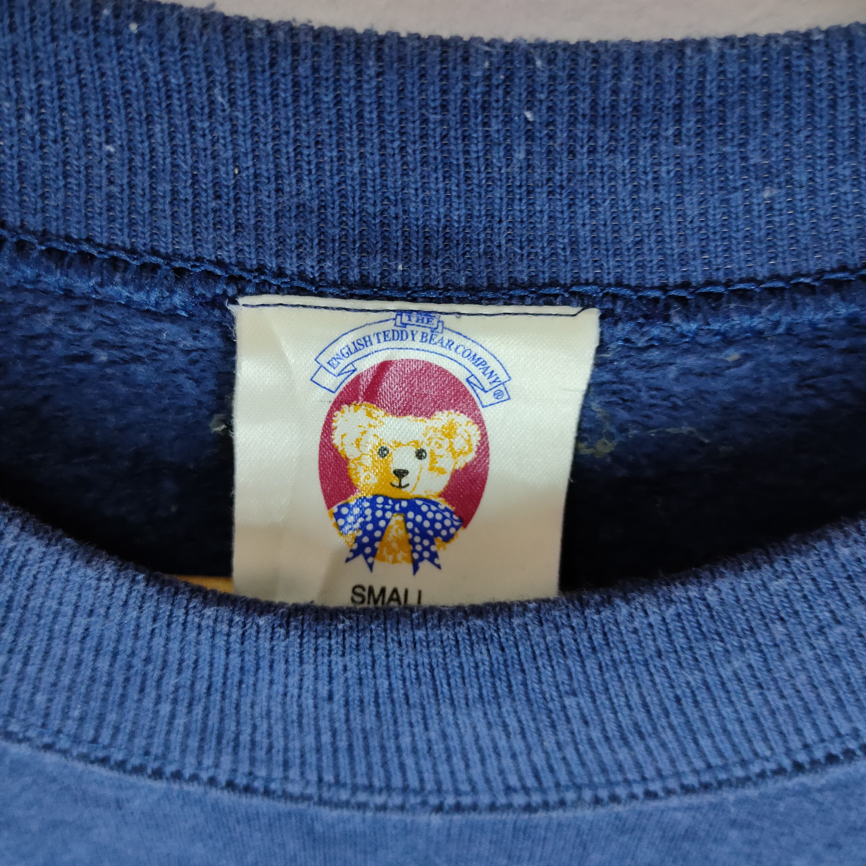 Other ENGLISH TEDDY BEAR Embroidery Big Bear Head Sweatshirt Size US M / EU 48-50 / 2 - 3 Thumbnail