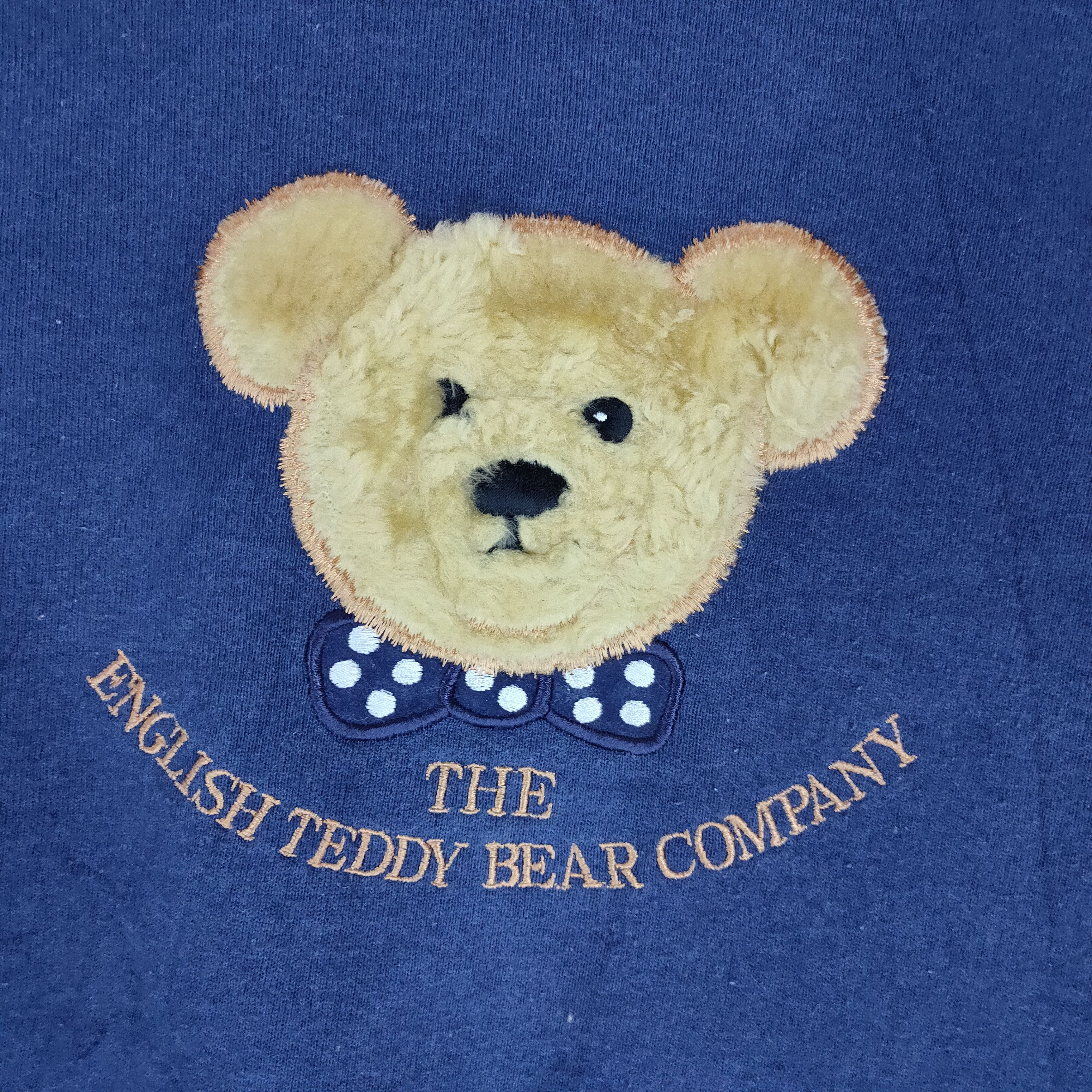 Other ENGLISH TEDDY BEAR Embroidery Big Bear Head Sweatshirt Size US M / EU 48-50 / 2 - 2 Thumbnail