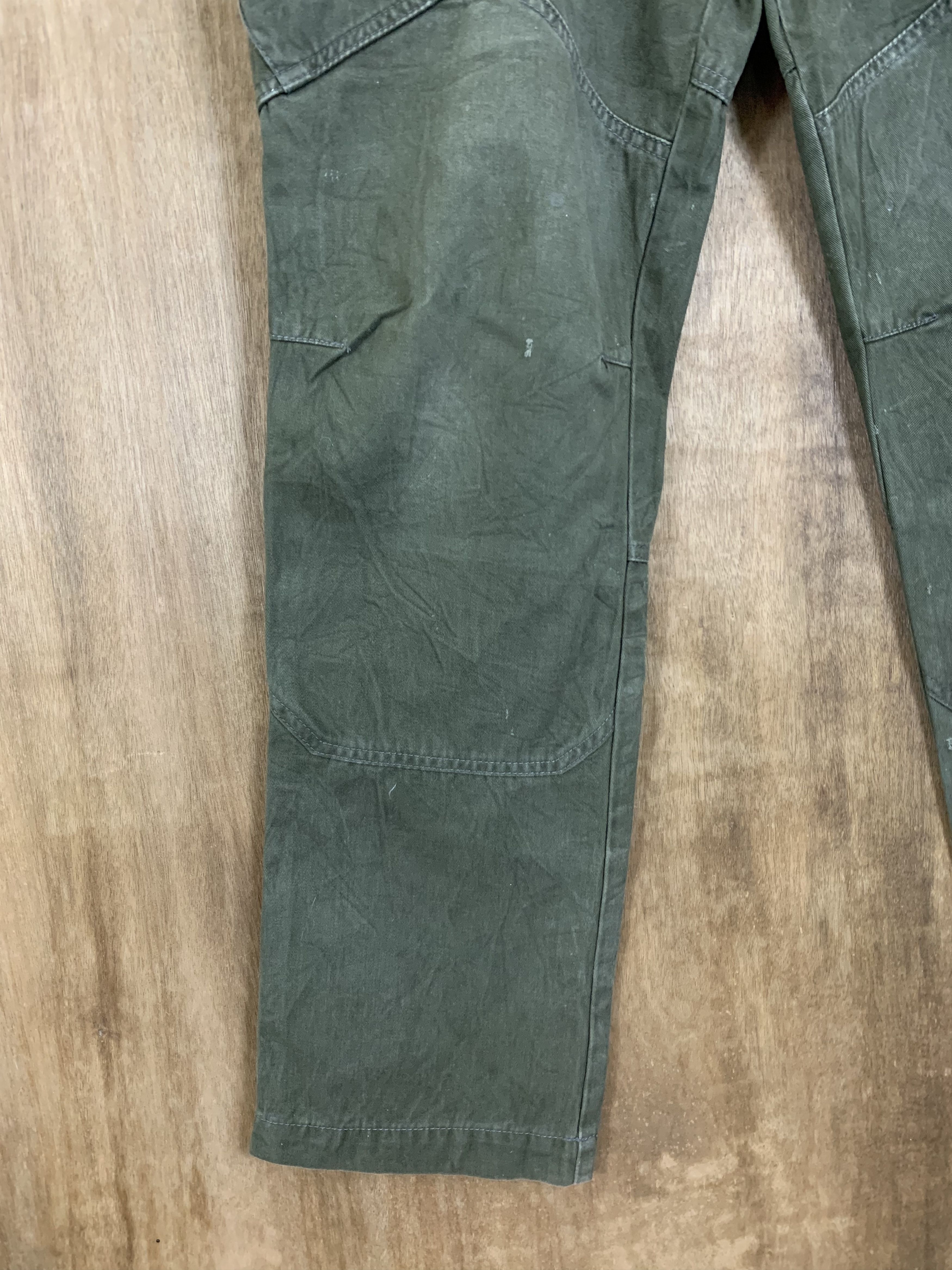 Japanese Brand Cargo Pants TS Design Multipocket Double Knee Pants Size US 31 - 14 Thumbnail