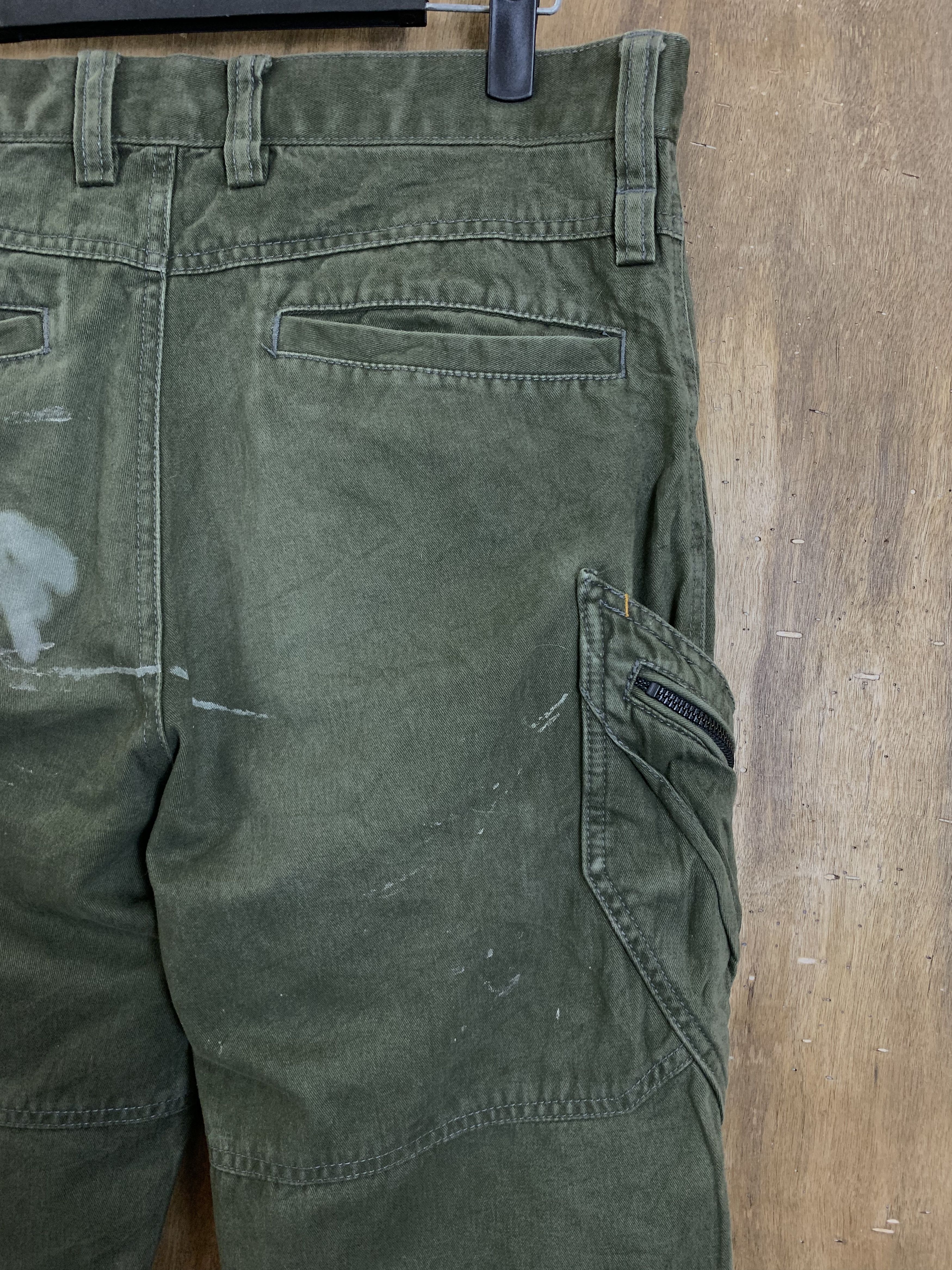 Japanese Brand Cargo Pants TS Design Multipocket Double Knee Pants Size US 31 - 17 Thumbnail