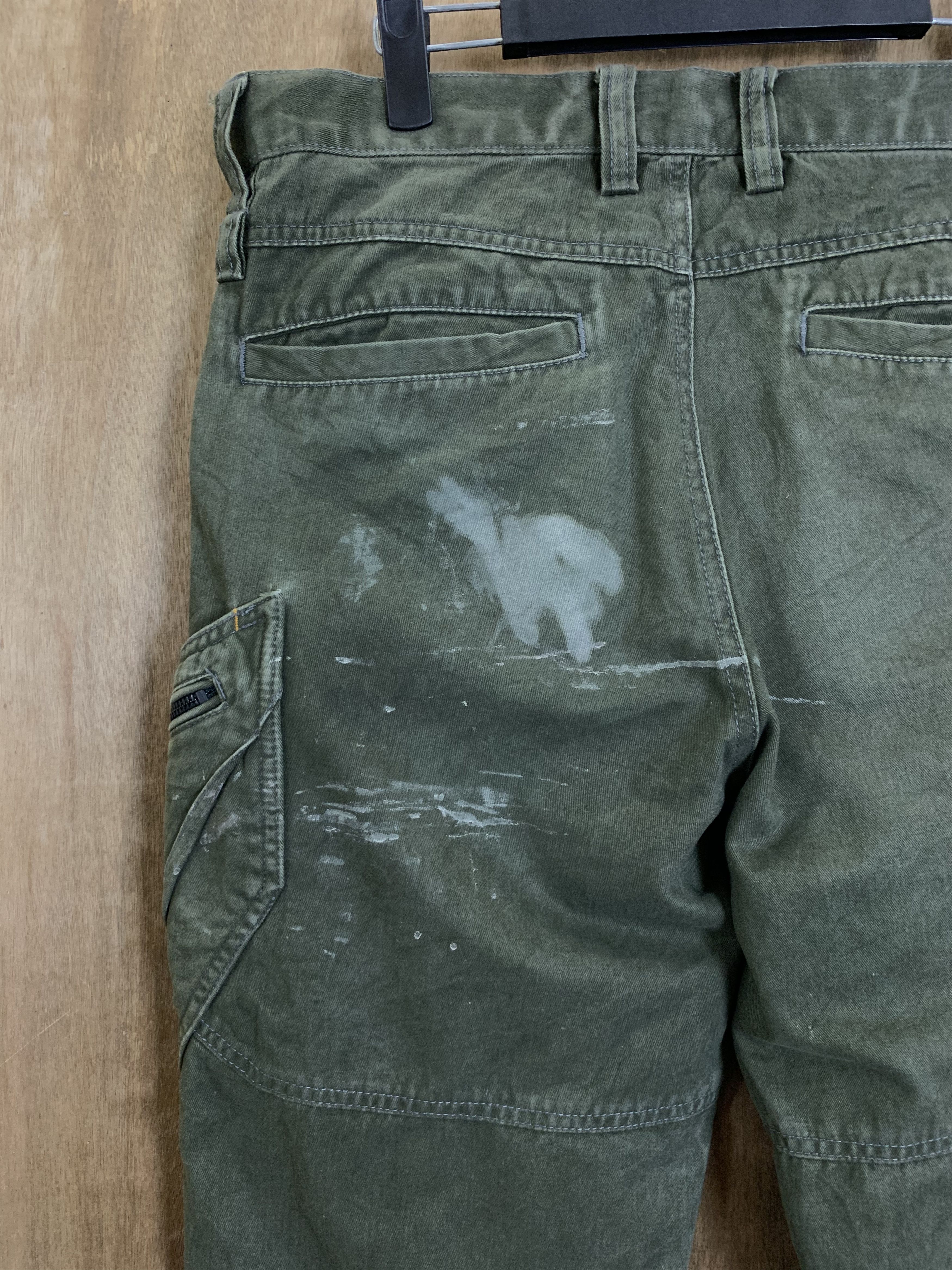 Japanese Brand Cargo Pants TS Design Multipocket Double Knee Pants Size US 31 - 16 Thumbnail