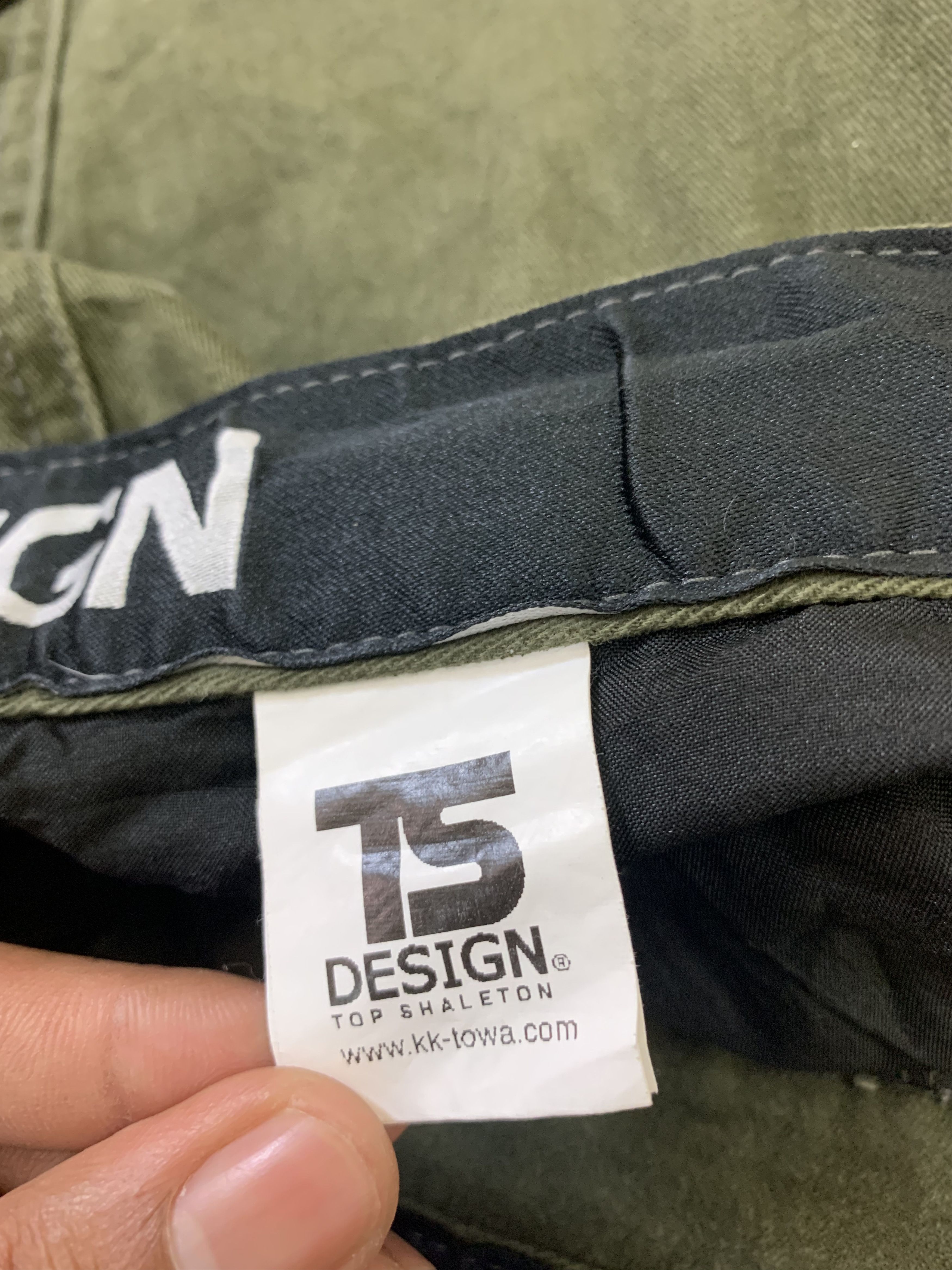 Japanese Brand Cargo Pants TS Design Multipocket Double Knee Pants Size US 31 - 24 Thumbnail