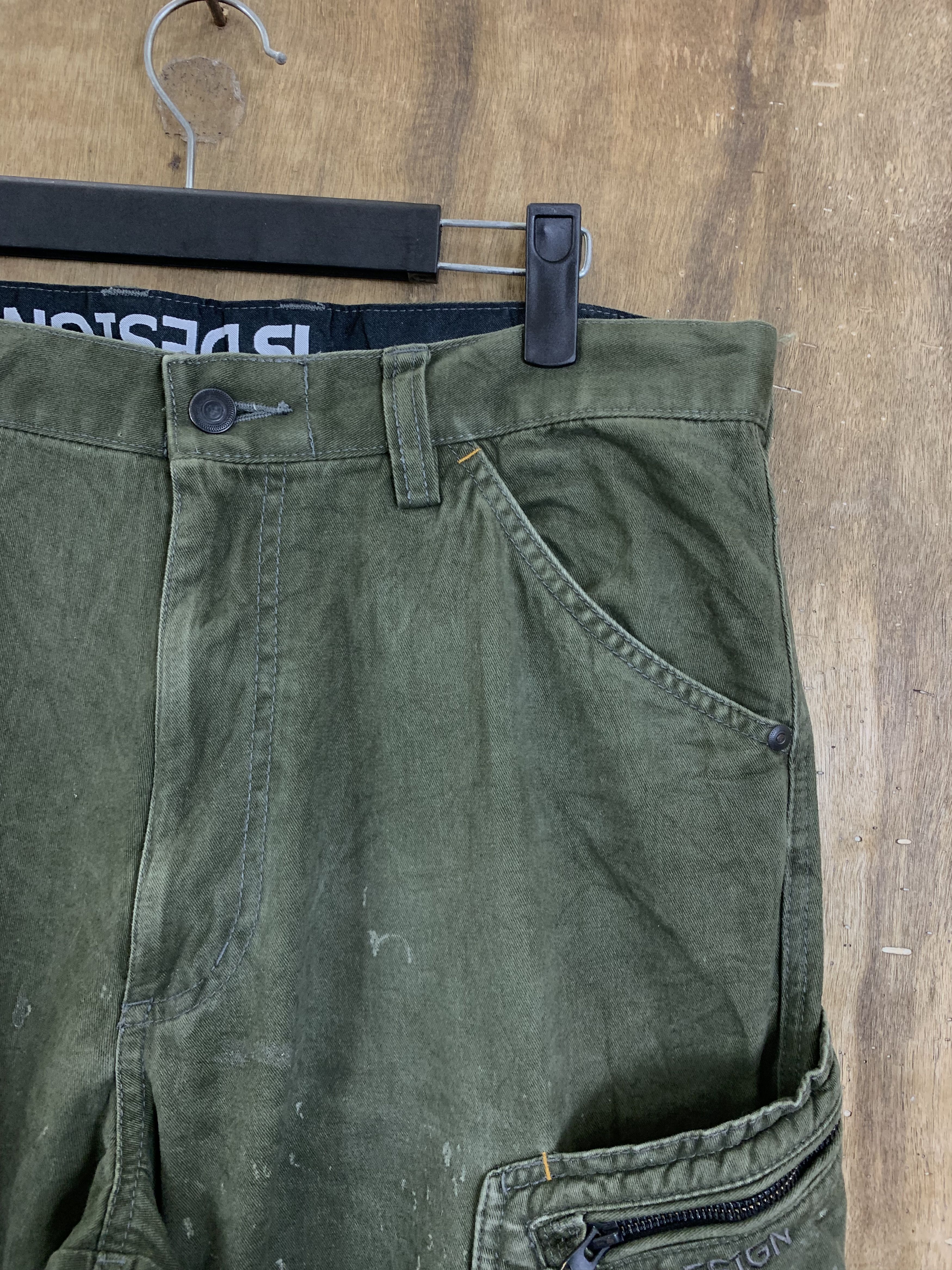 Japanese Brand Cargo Pants TS Design Multipocket Double Knee Pants Size US 31 - 11 Thumbnail