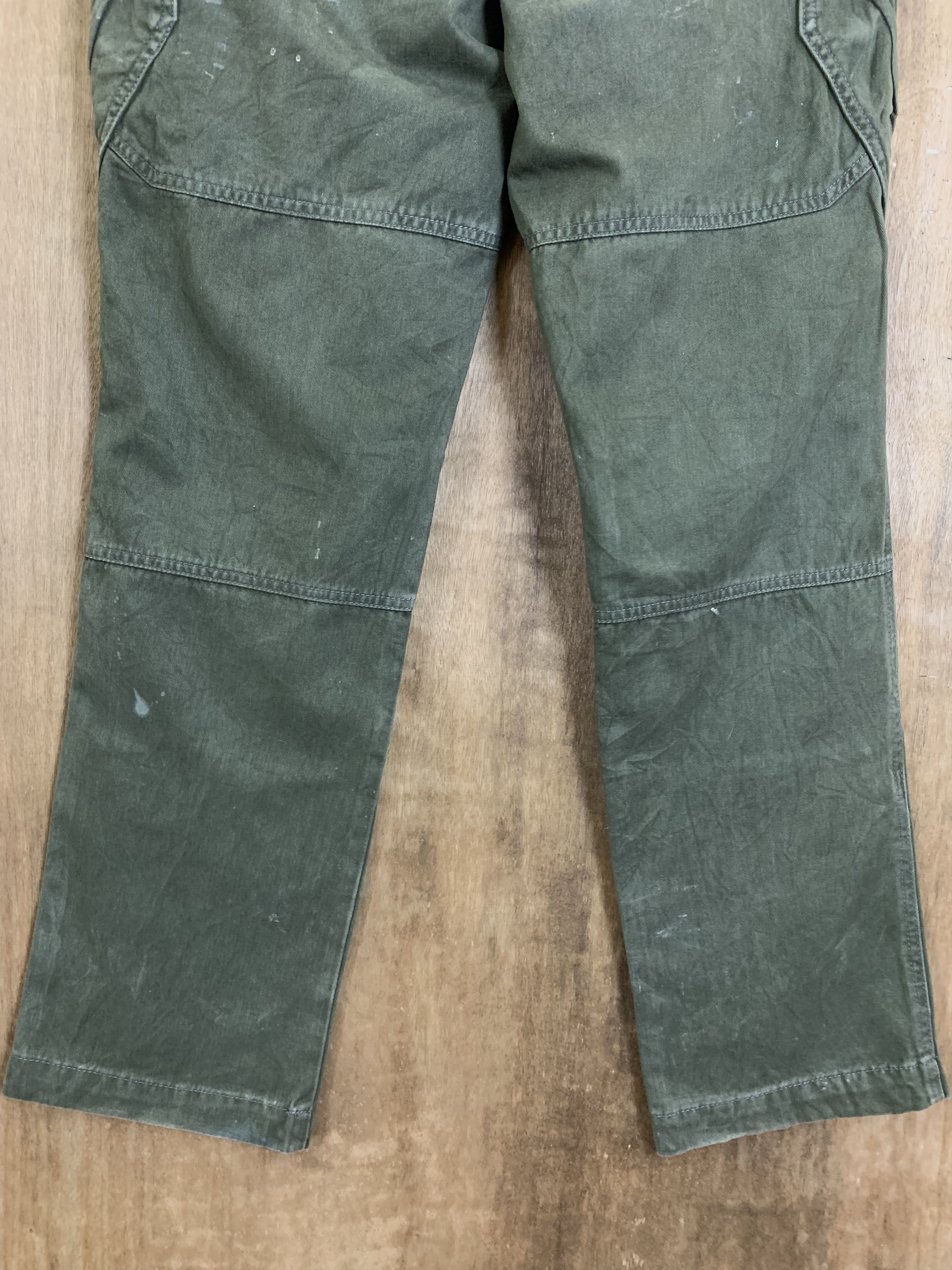 Japanese Brand Cargo Pants TS Design Multipocket Double Knee Pants Size US 31 - 15 Thumbnail