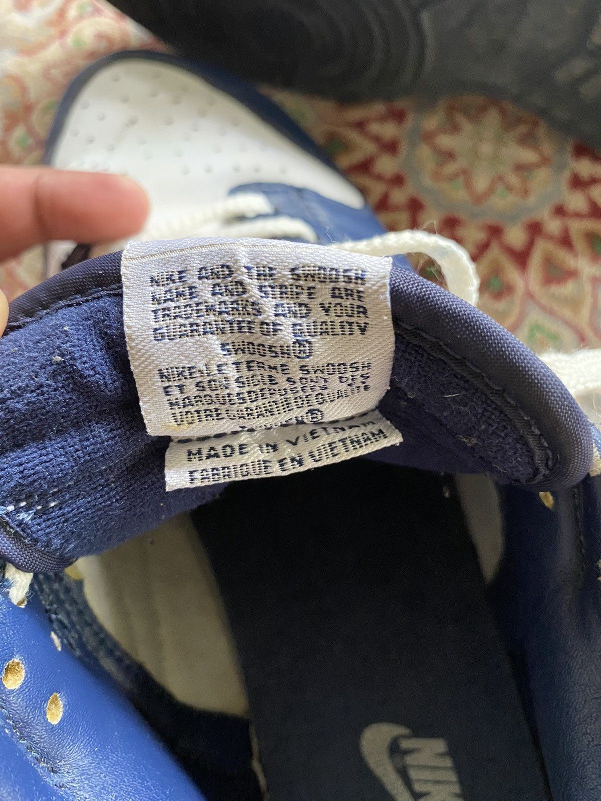 Nike × Vintage Vtg nike dunk low villanova Size US 10 / EU 43 - 4 Thumbnail