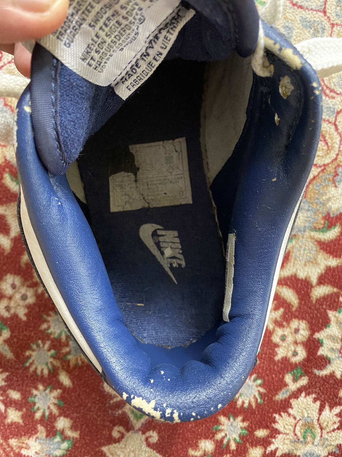 Nike × Vintage Vtg nike dunk low villanova Size US 10 / EU 43 - 5 Thumbnail