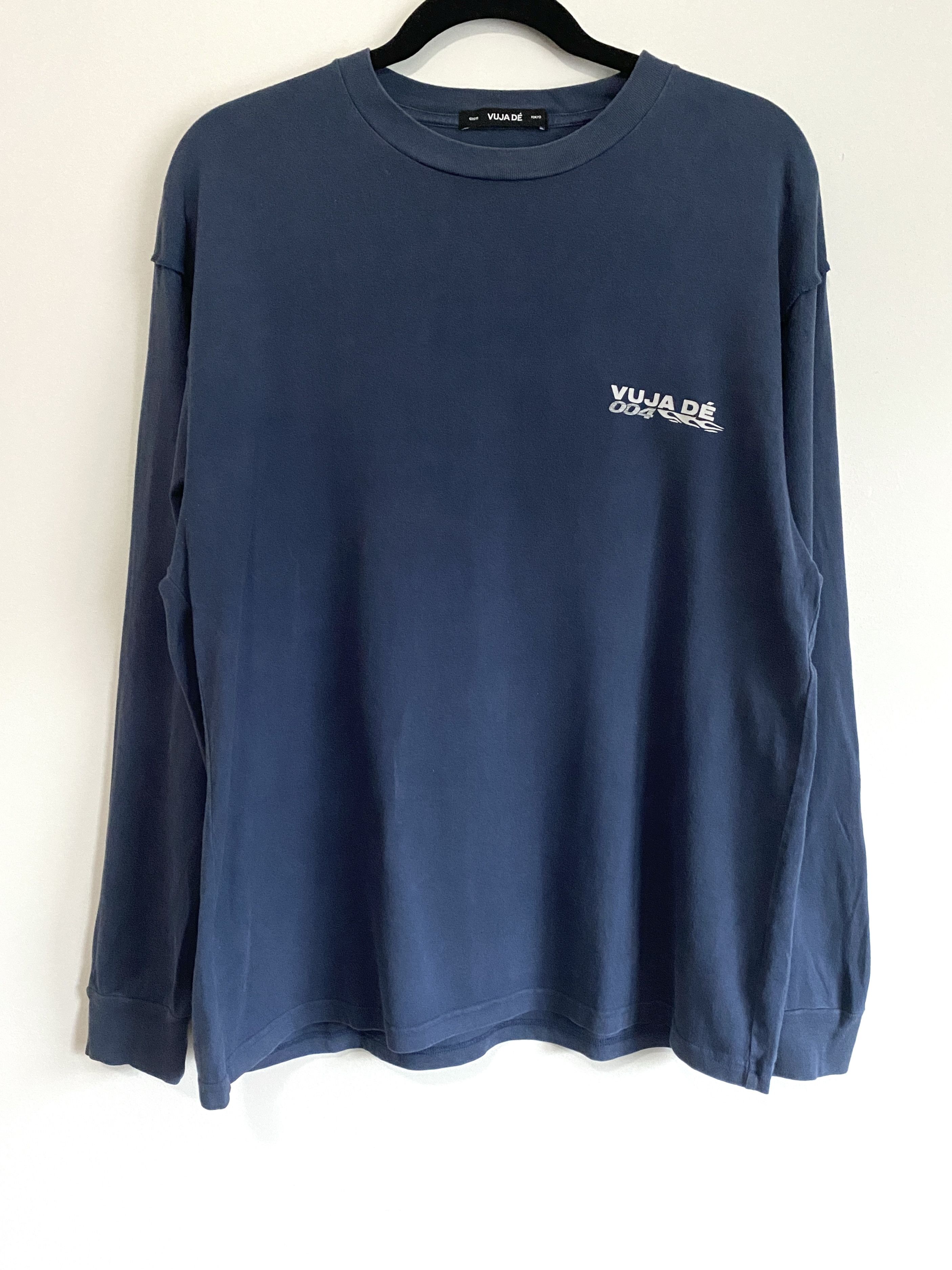 Vuja De Vuja De 004 Long Sleeve Overlock T-Shirt Orion Blue | Grailed