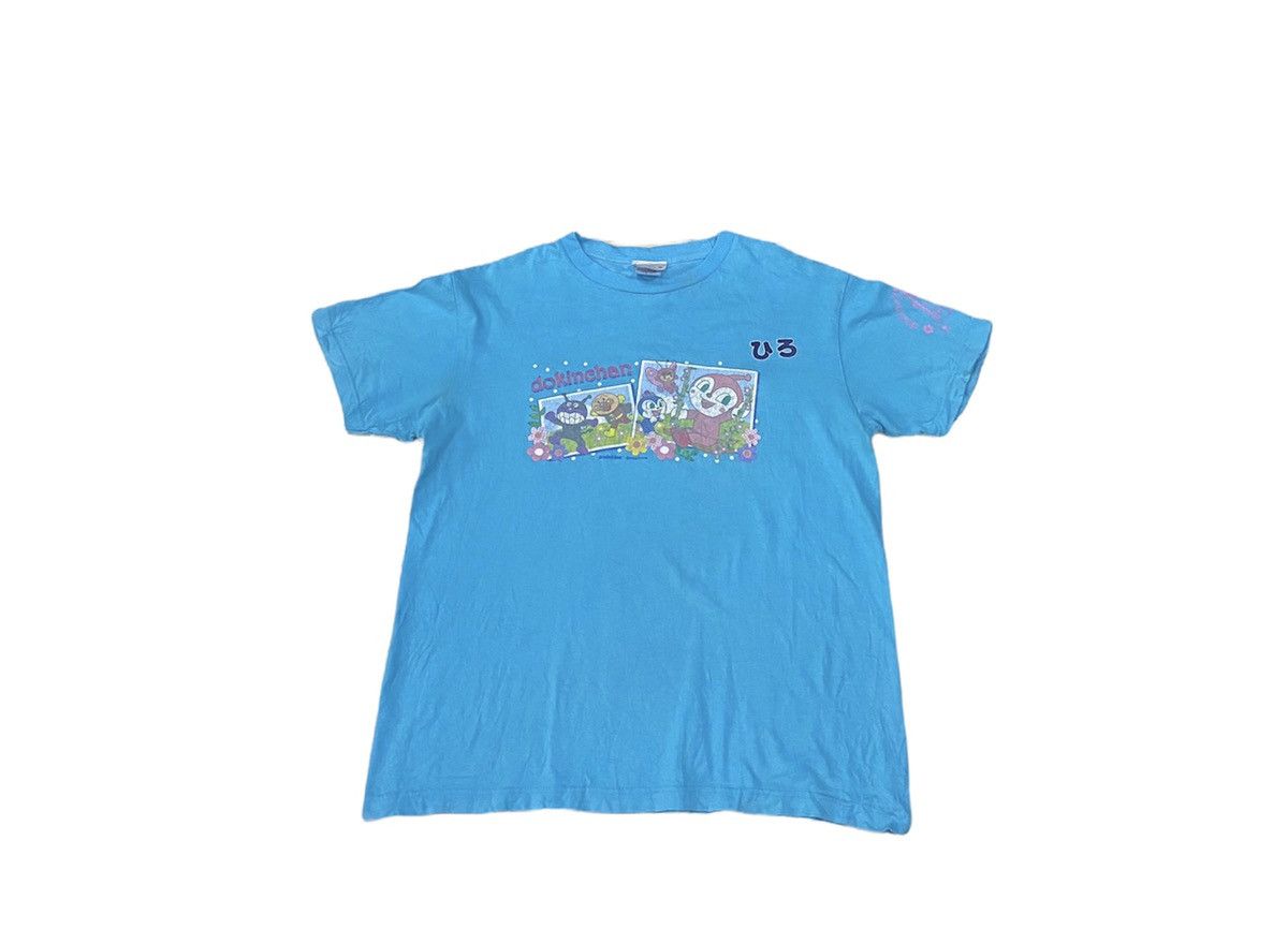 Vintage anpanman dokinchan Japan manga anime Tee Shirt