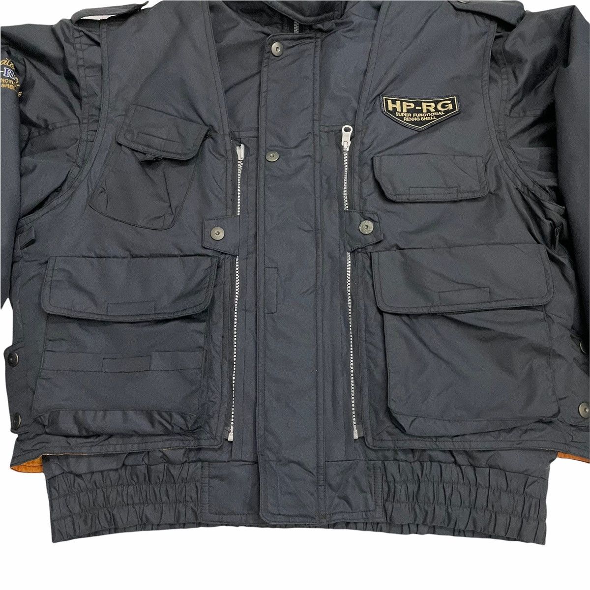 Japanese Brand × Kadoya 💥80s Yamaha HP RG Multipocket Zipper Bomber Jacket Size US L / EU 52-54 / 3 - 2 Thumbnail