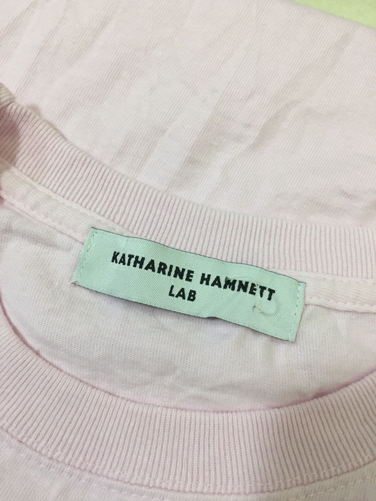 Designer × Katharine Hamnett London Katharine Hamnett London Lab Cut and Sewn Designer Tee Shirt Size US M / EU 48-50 / 2 - 5 Thumbnail