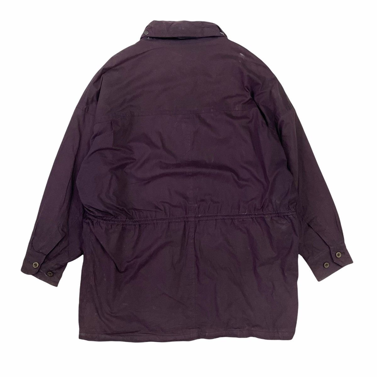 Burberry Prorsum × Designer × Vintage 💥Vintage Burberrys Maroon Big Logo Jacket Nice Design Size US M / EU 48-50 / 2 - 8 Thumbnail