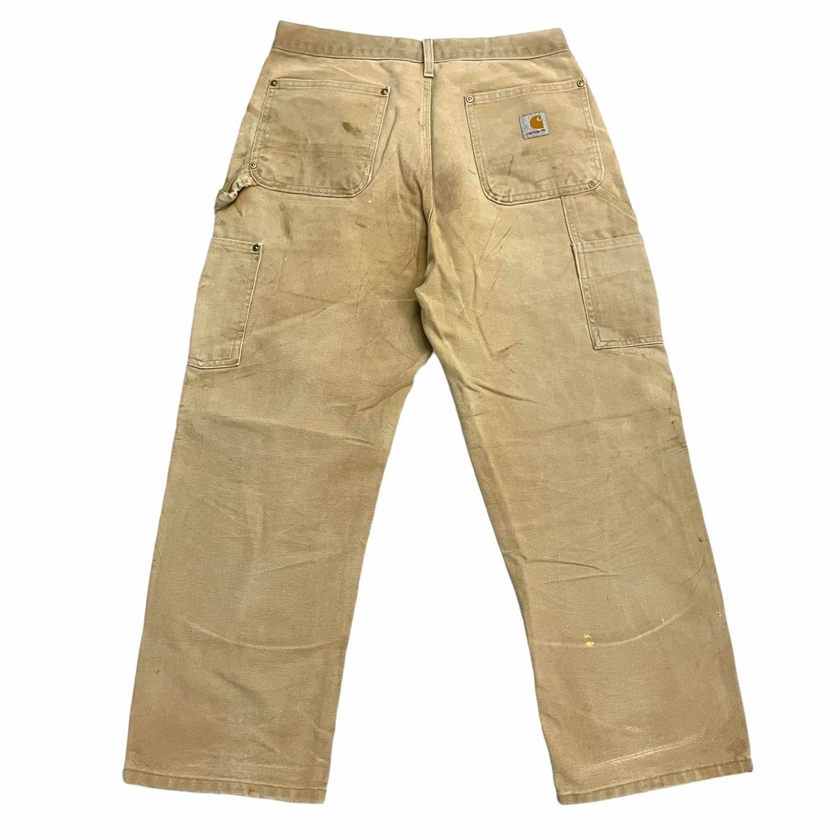Carhartt × Vintage 💥 CARHARTT DOUBLE KNEE WORKPANT DESTROYED THRASHED Size US 30 / EU 46 - 1 Thumbnail