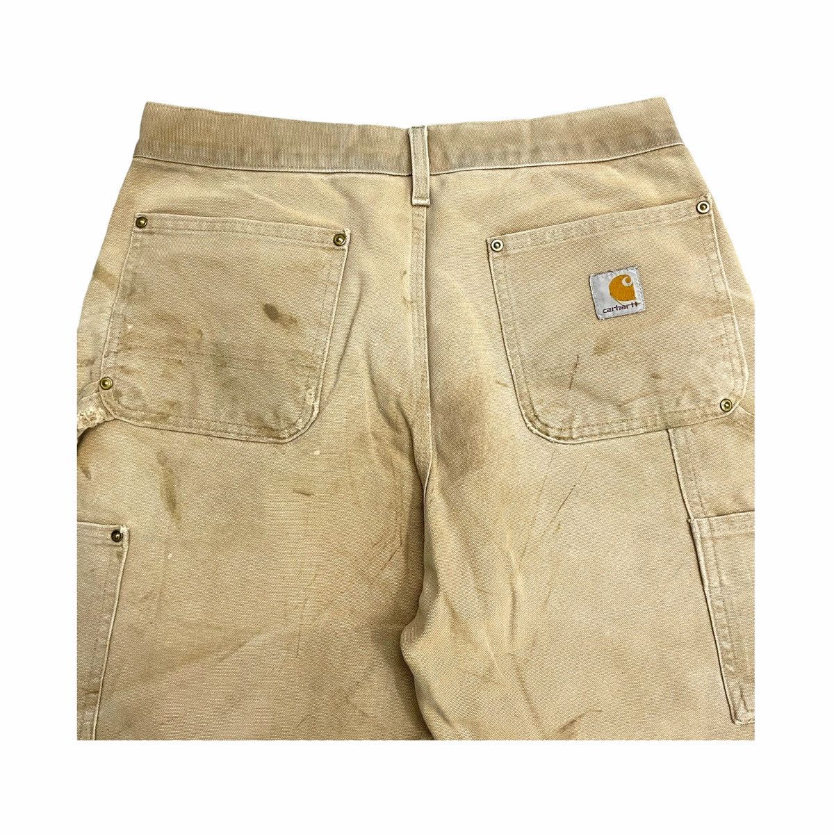 Carhartt × Vintage 💥 CARHARTT DOUBLE KNEE WORKPANT DESTROYED THRASHED Size US 30 / EU 46 - 6 Thumbnail
