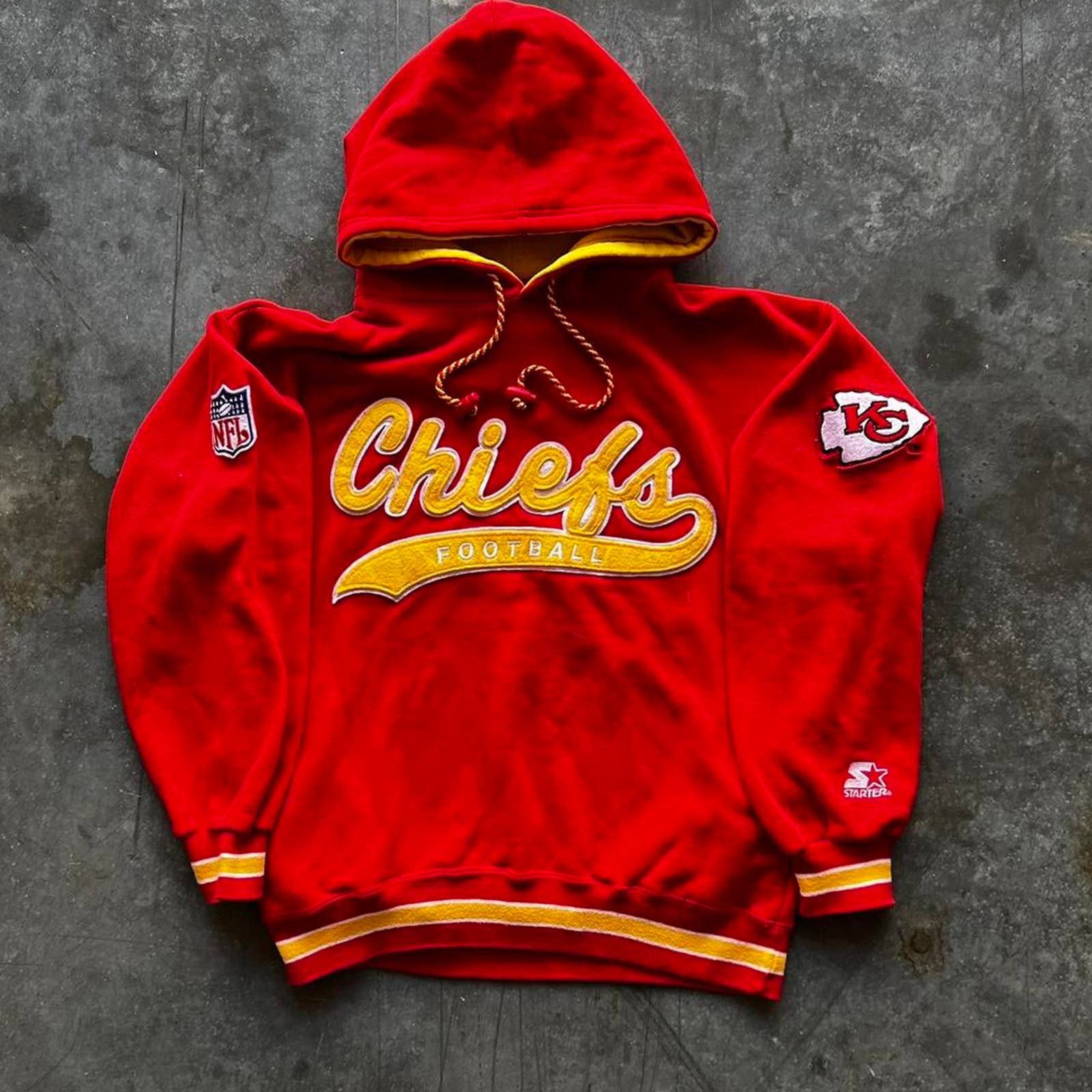 Vintage Kansas City Chiefs Starter NFL Hoodie