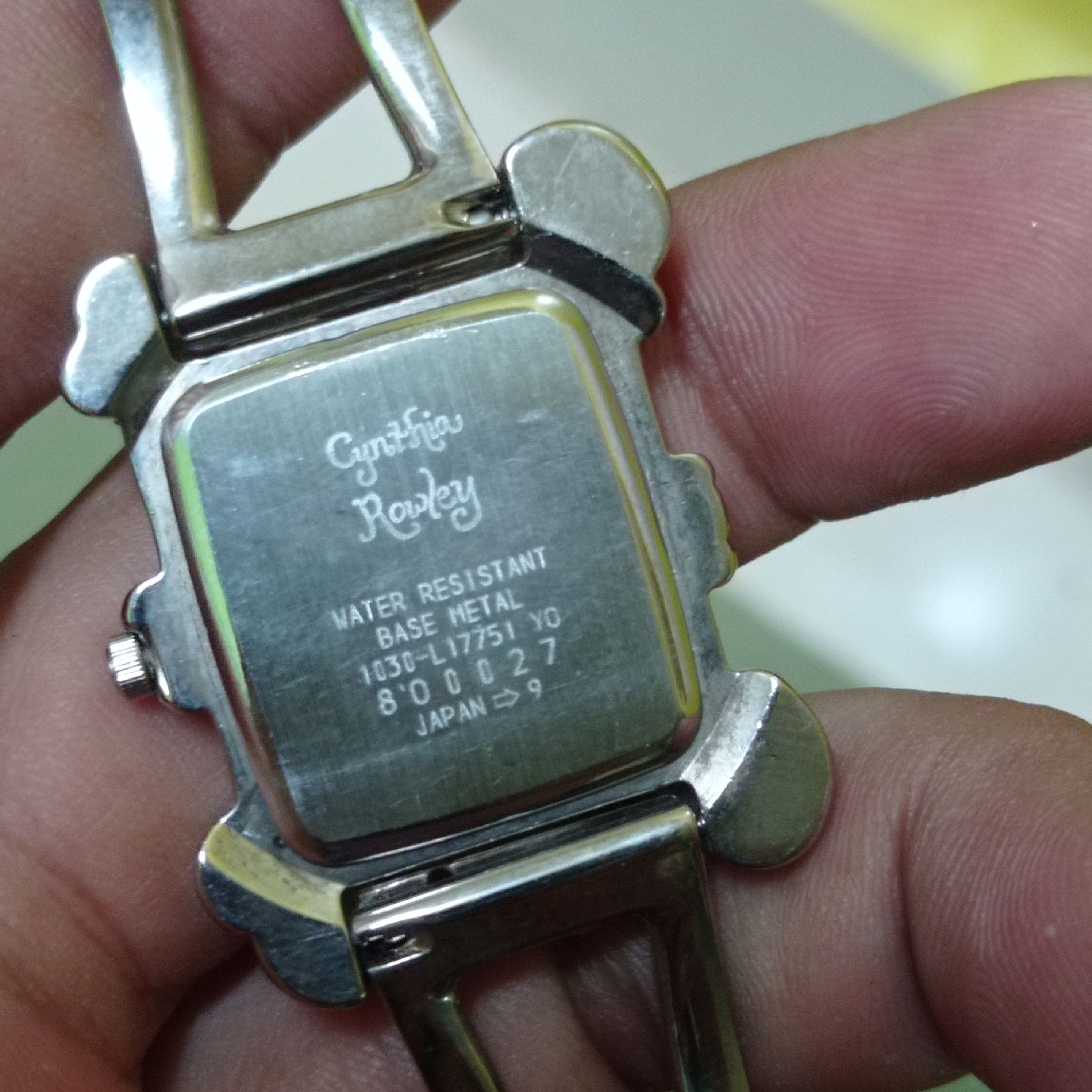 Cynthia Rowley × Japanese Brand Vintage CYNTHIA ROWLEY (1030-L17751 YO) JAPAN LADIES WATCH Size ONE SIZE - 7 Thumbnail