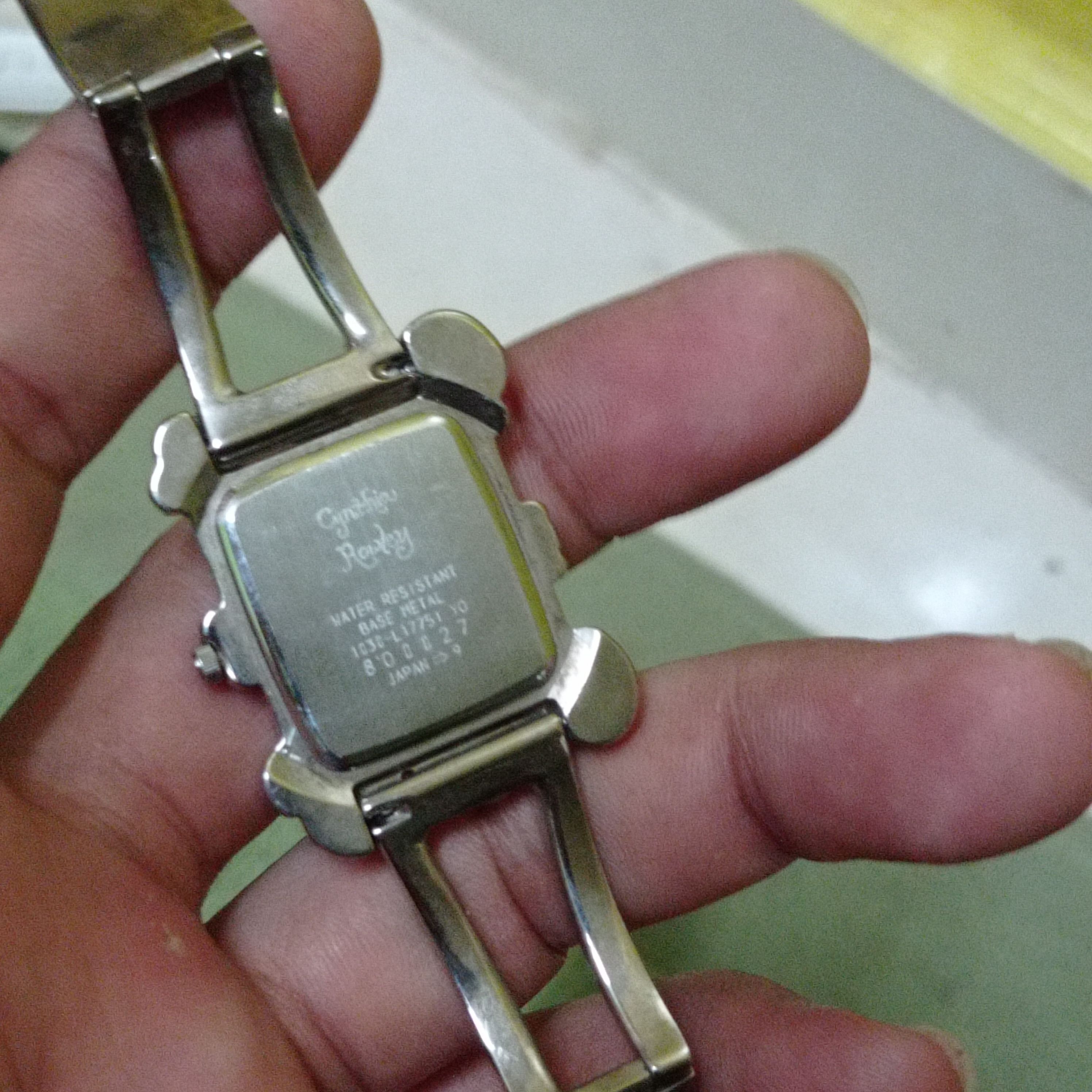 Cynthia Rowley × Japanese Brand Vintage CYNTHIA ROWLEY (1030-L17751 YO) JAPAN LADIES WATCH Size ONE SIZE - 18 Thumbnail