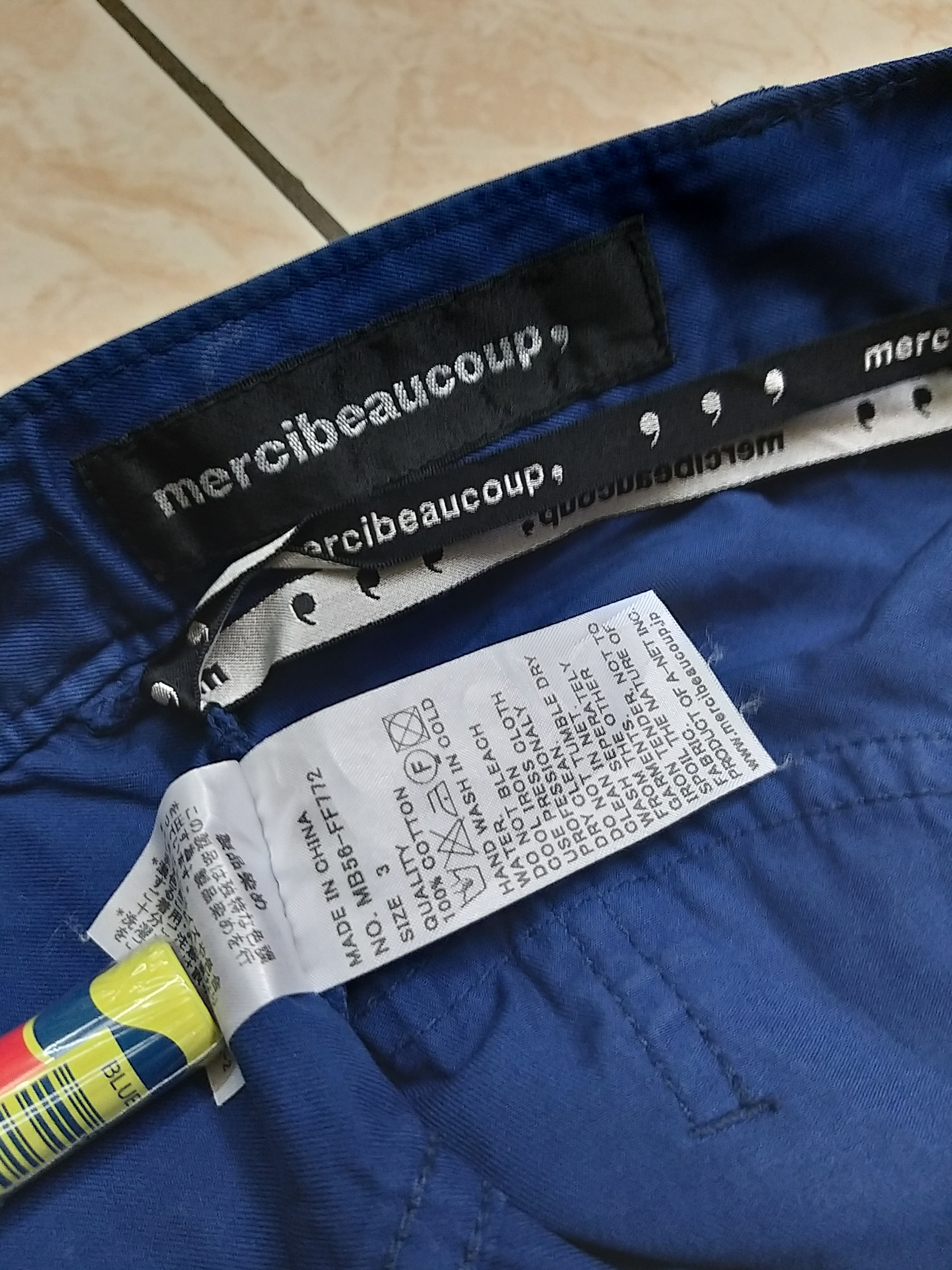 Issey Miyake AUTHENTIC ISSEY MIYAKE MERCIBEAUCOUP COTTON PANT Size US 31 - 12 Thumbnail