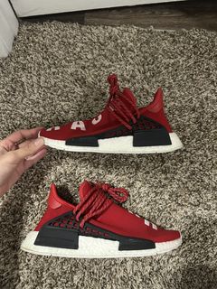 Nmd red human race on sale