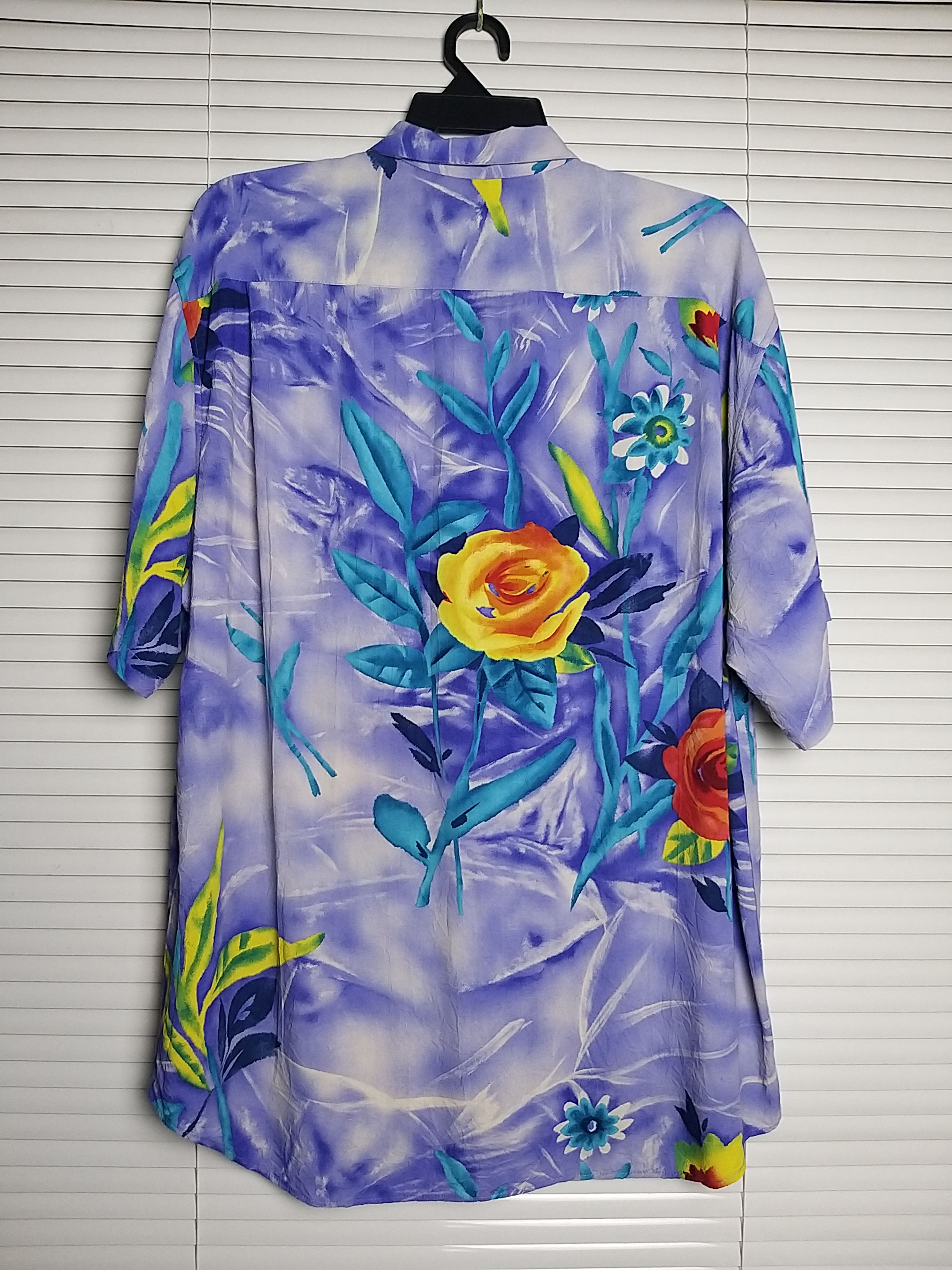 Jams World VINTAGE JAMS WORLD "VELVET ROSE"HAWAIIAN BUTTON UPS SHIRT Size US L / EU 52-54 / 3 - 2 Thumbnail