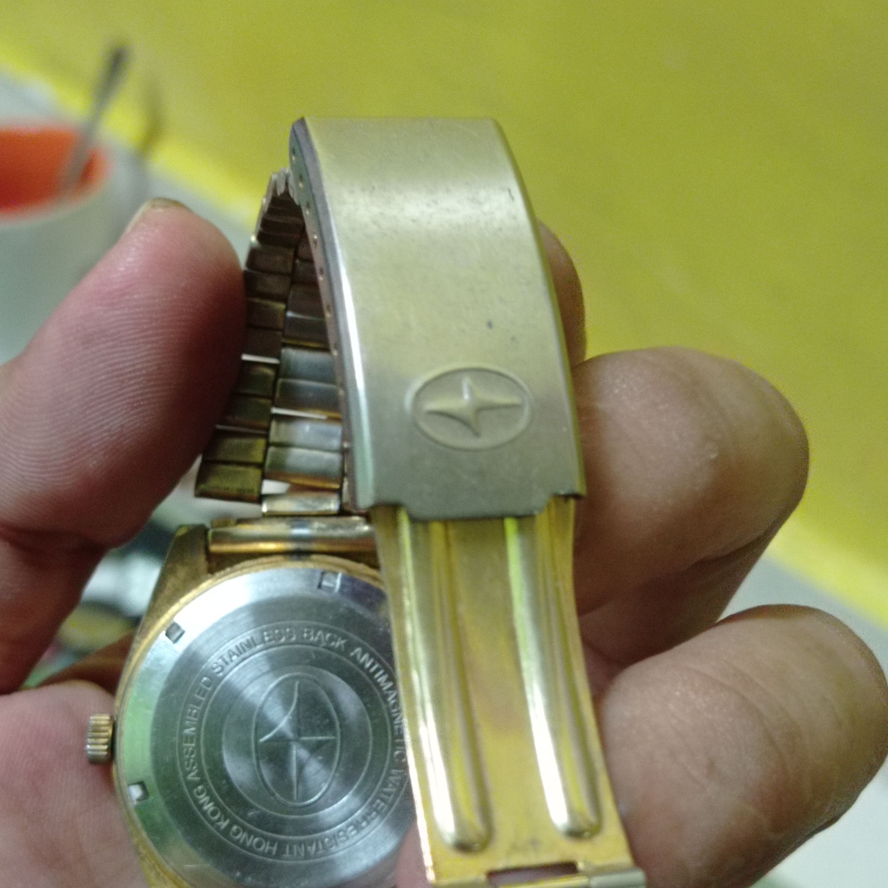 Vintage Retro WATCH BRAND LIGUN DELUXE ANTI-MAGNETIC ENGINE Size ONE SIZE - 4 Thumbnail