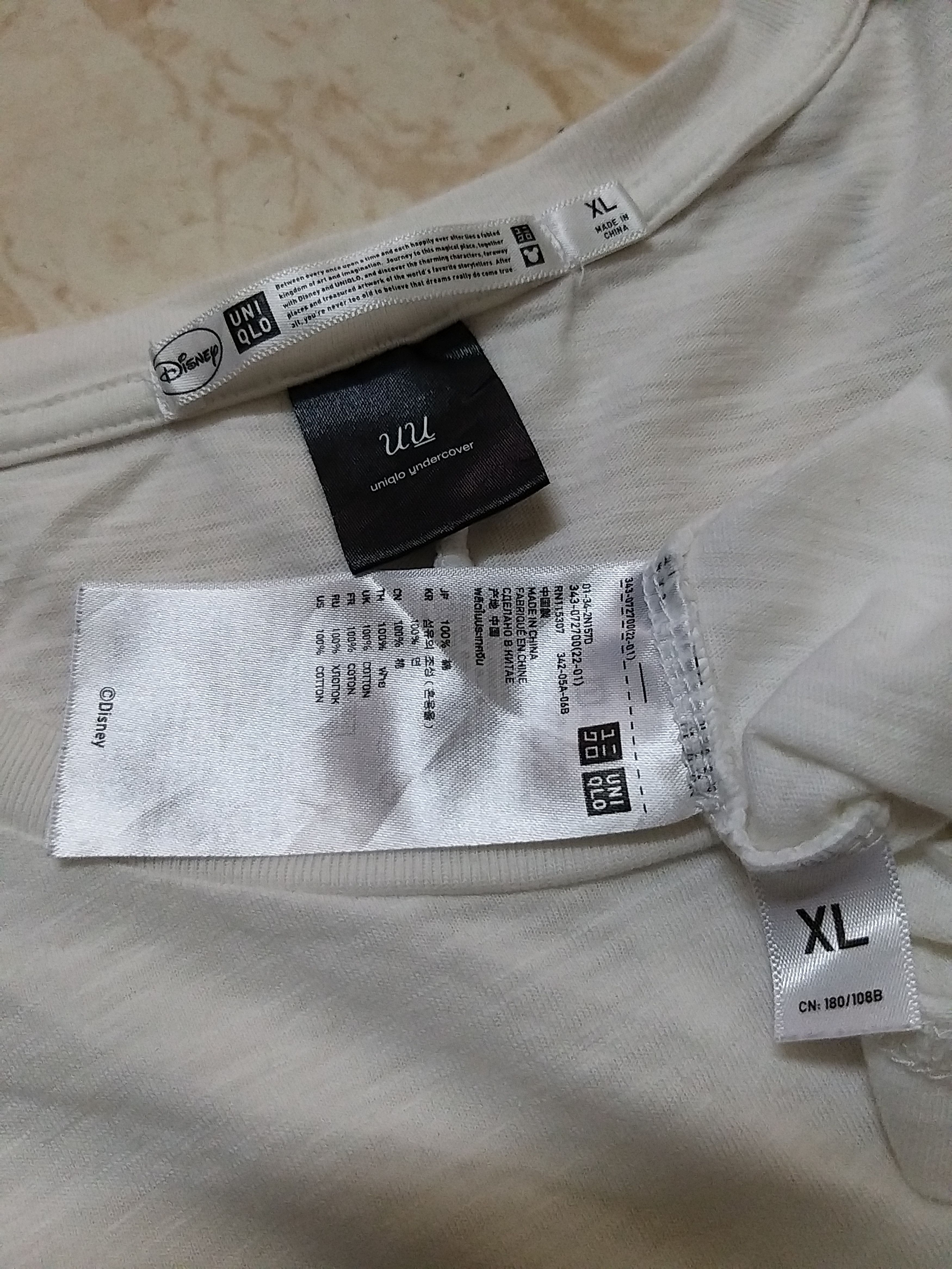 Undercover × Uniqlo UNDERCOVER x UNIQLO x DISNEY MICKEY MOUSE T SHIRT Size US XL / EU 56 / 4 - 6 Thumbnail
