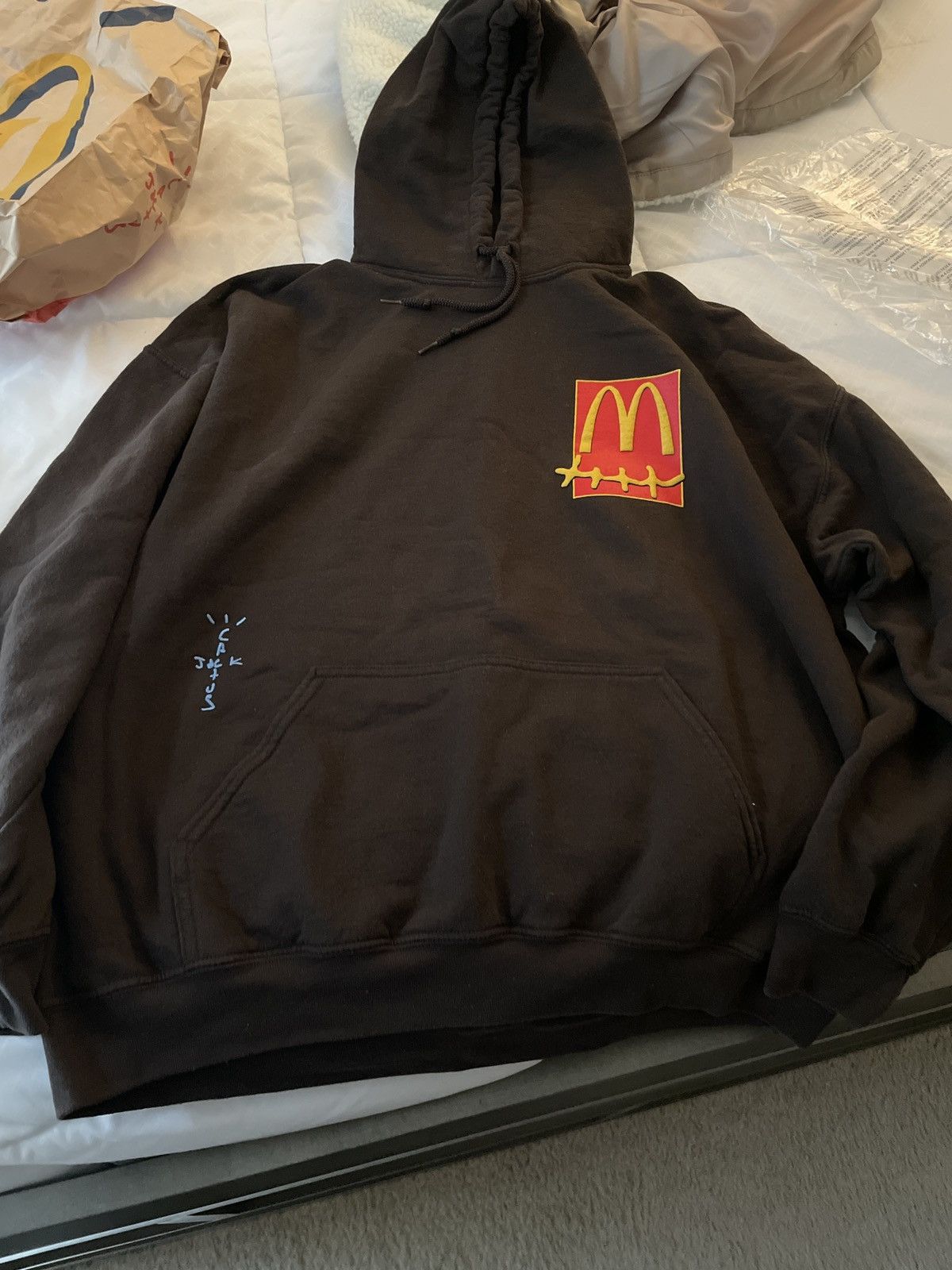 Travis Scott Travis Scott x McDonald's Cactus Pack Sticker Hoodie | Grailed