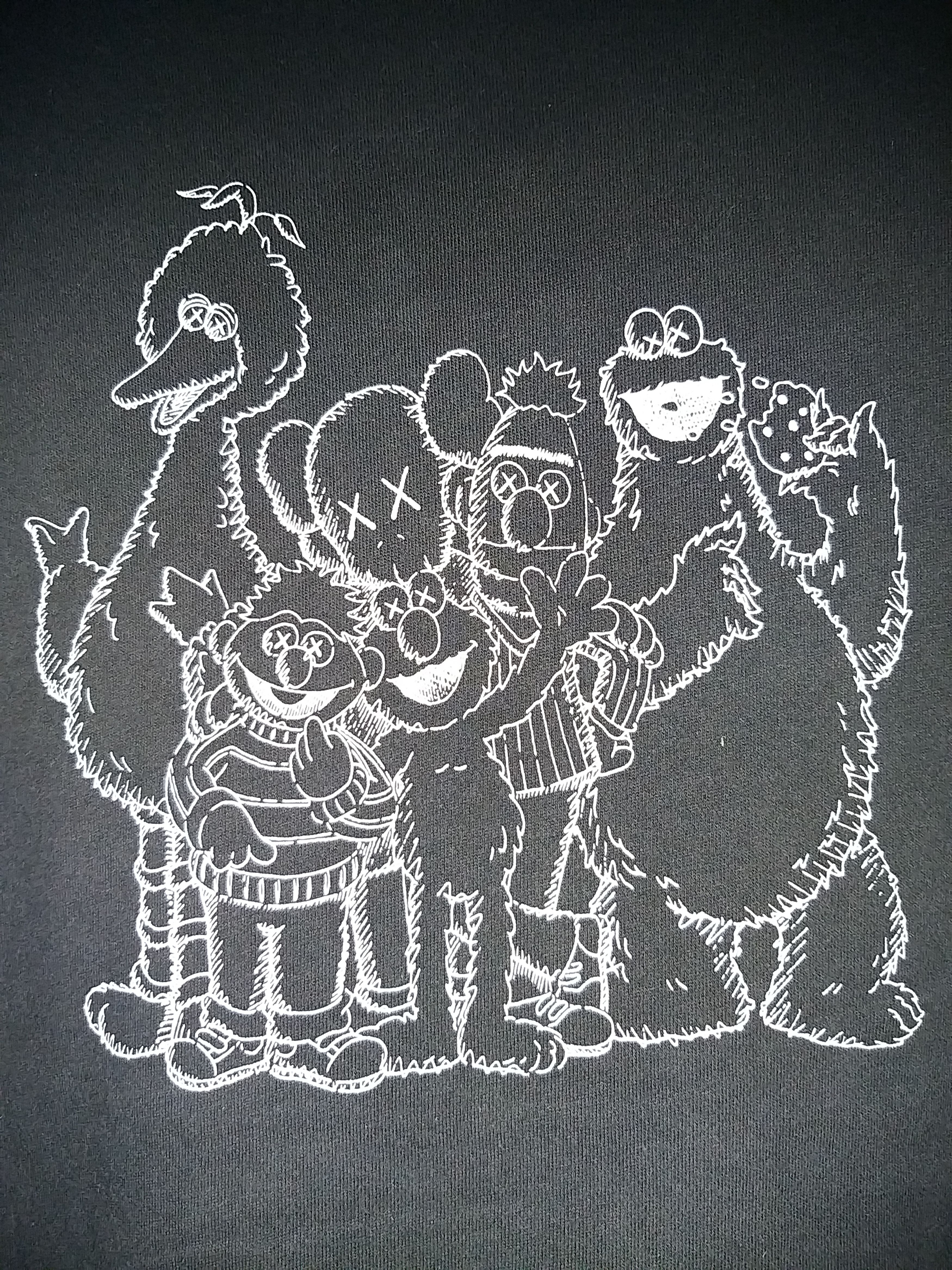 Kaws × Uniqlo KAWS x UNIQLO x SESAME STREET PULLOVER HOODIES. Size US M / EU 48-50 / 2 - 3 Thumbnail