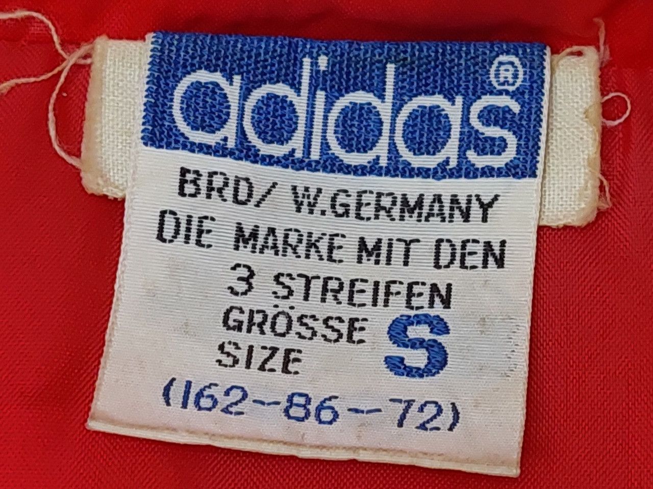 Adidas × Vintage Rare Vintage 1980s Adidas West Germany Descente Japan Size US S / EU 44-46 / 1 - 3 Thumbnail
