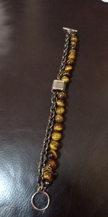Jewelry 21.5cm*8mm Yellow Bracelet Size ONE SIZE - 5 Thumbnail