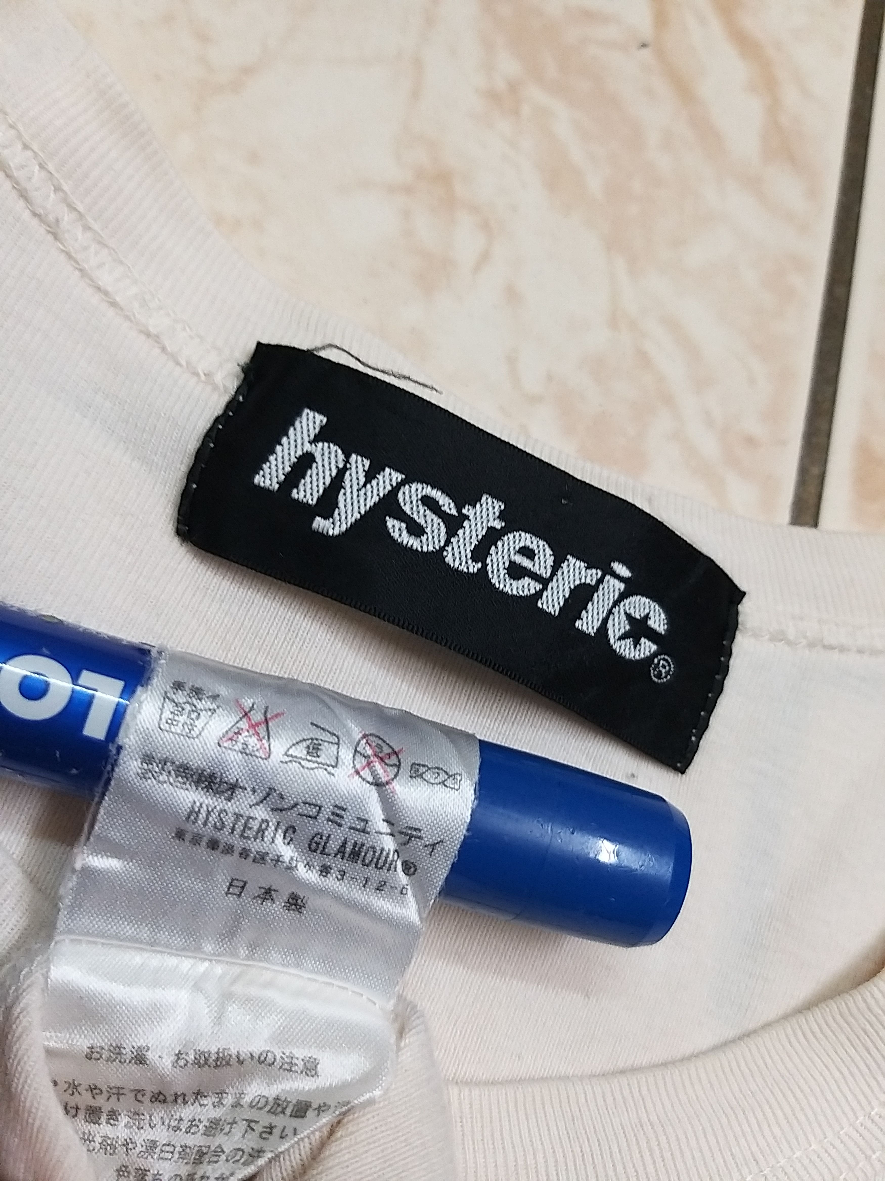 Hysteric Glamour ICONIC🔥HYSTERIC GLAMOUR HYS SPEED SHOP TEE SHIRT Size US XS / EU 42 / 0 - 6 Thumbnail
