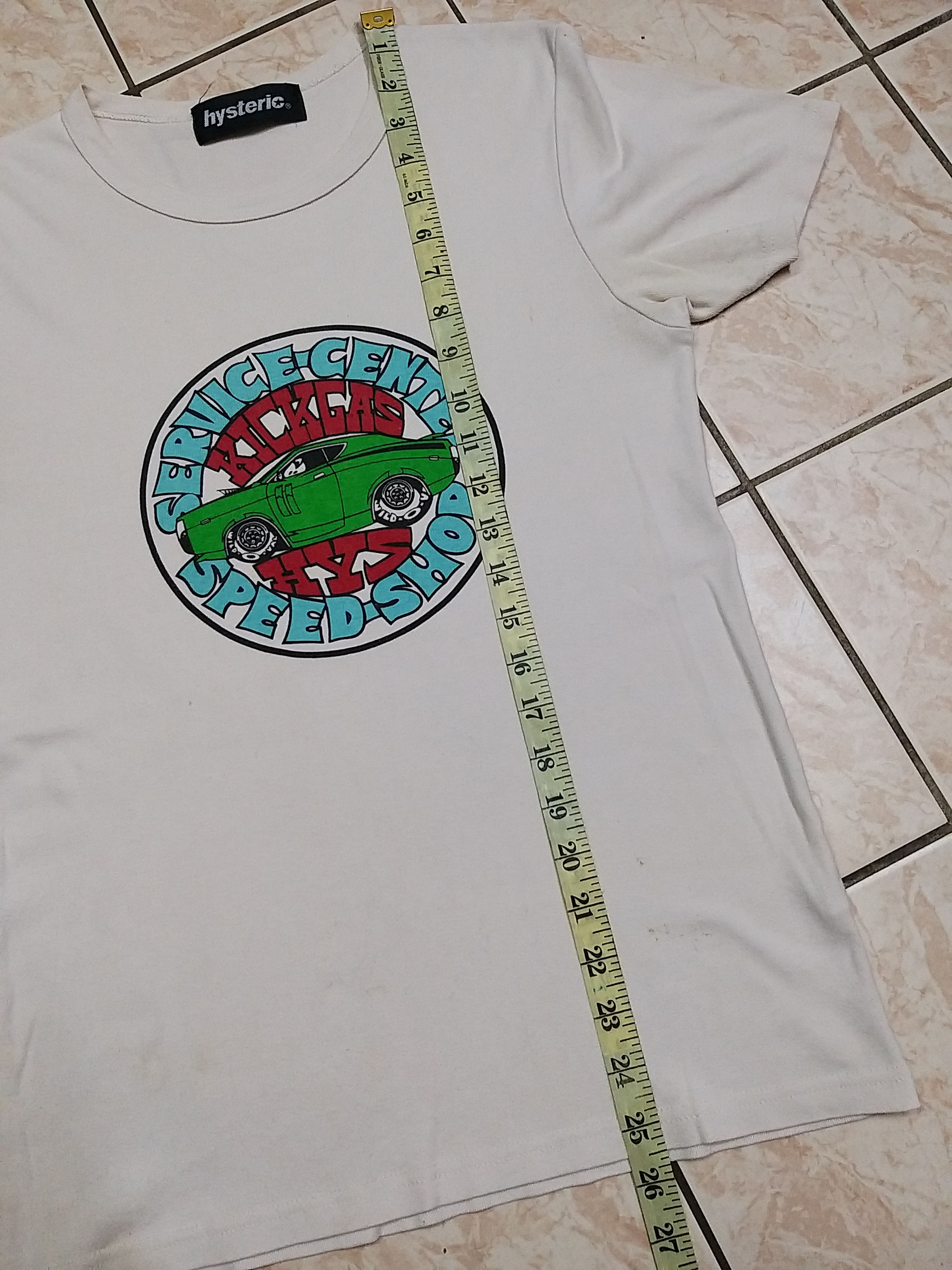 Hysteric Glamour ICONIC🔥HYSTERIC GLAMOUR HYS SPEED SHOP TEE SHIRT Size US XS / EU 42 / 0 - 5 Thumbnail