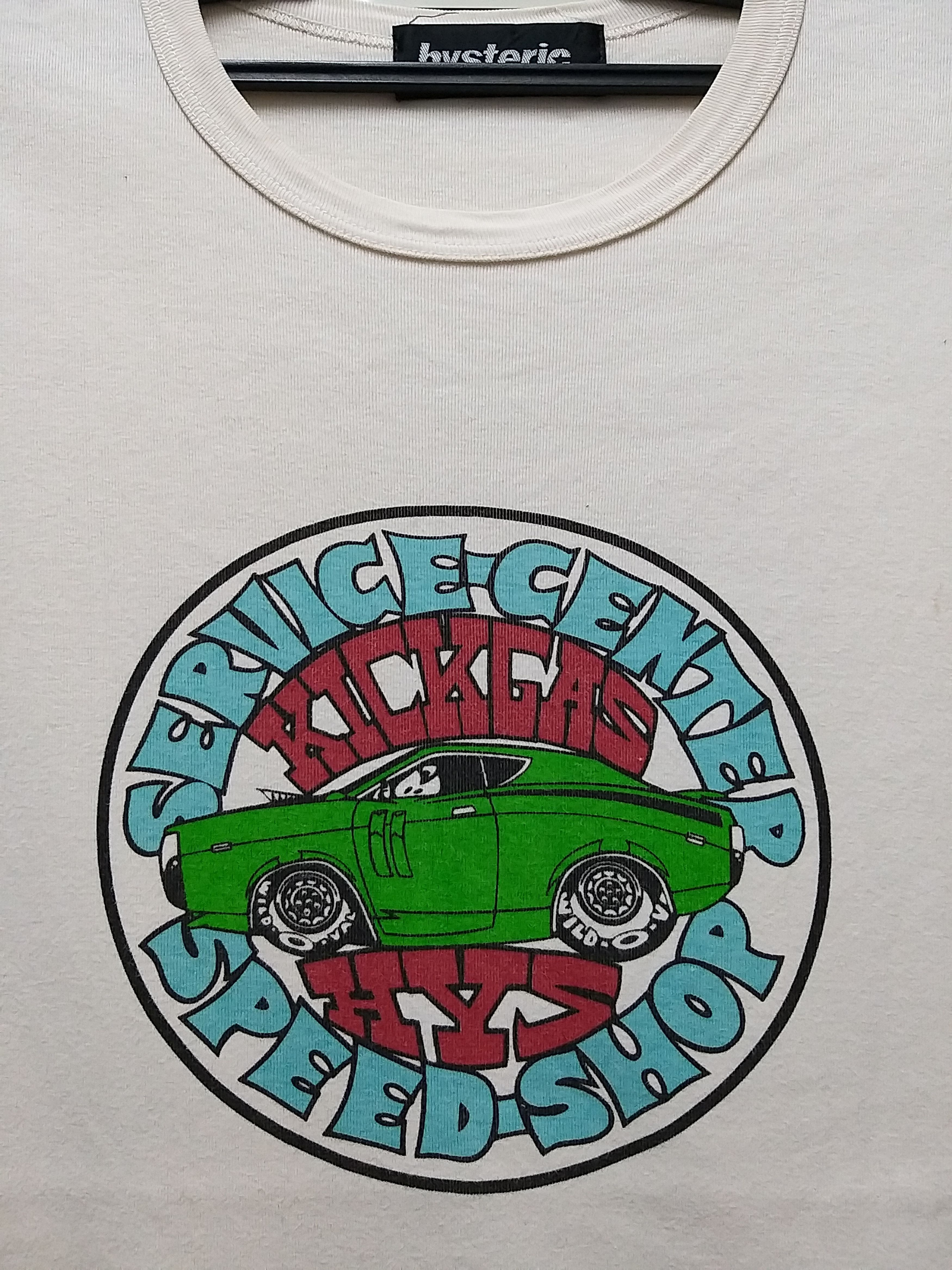 Hysteric Glamour ICONIC🔥HYSTERIC GLAMOUR HYS SPEED SHOP TEE SHIRT Size US XS / EU 42 / 0 - 3 Thumbnail