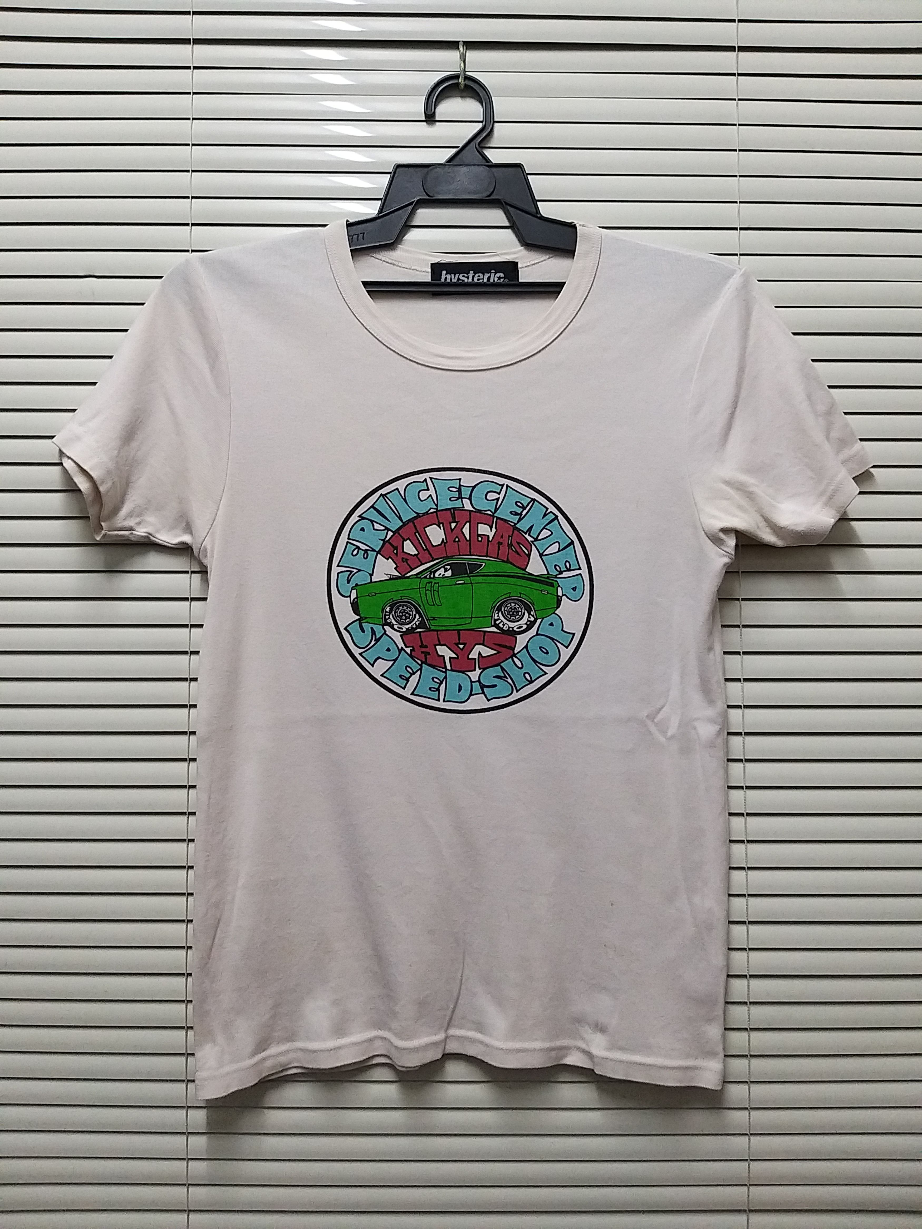 Hysteric Glamour ICONIC🔥HYSTERIC GLAMOUR HYS SPEED SHOP TEE SHIRT Size US XS / EU 42 / 0 - 1 Thumbnail