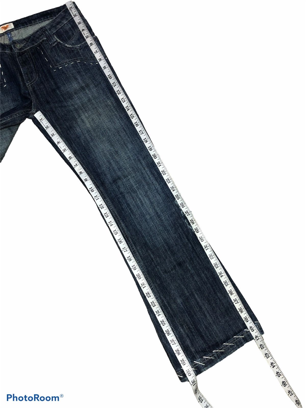Antik Denim FLARE⚡️ANTIK DENIM USA EMBROIDERY BACK POCKET Size 33" - 8 Thumbnail
