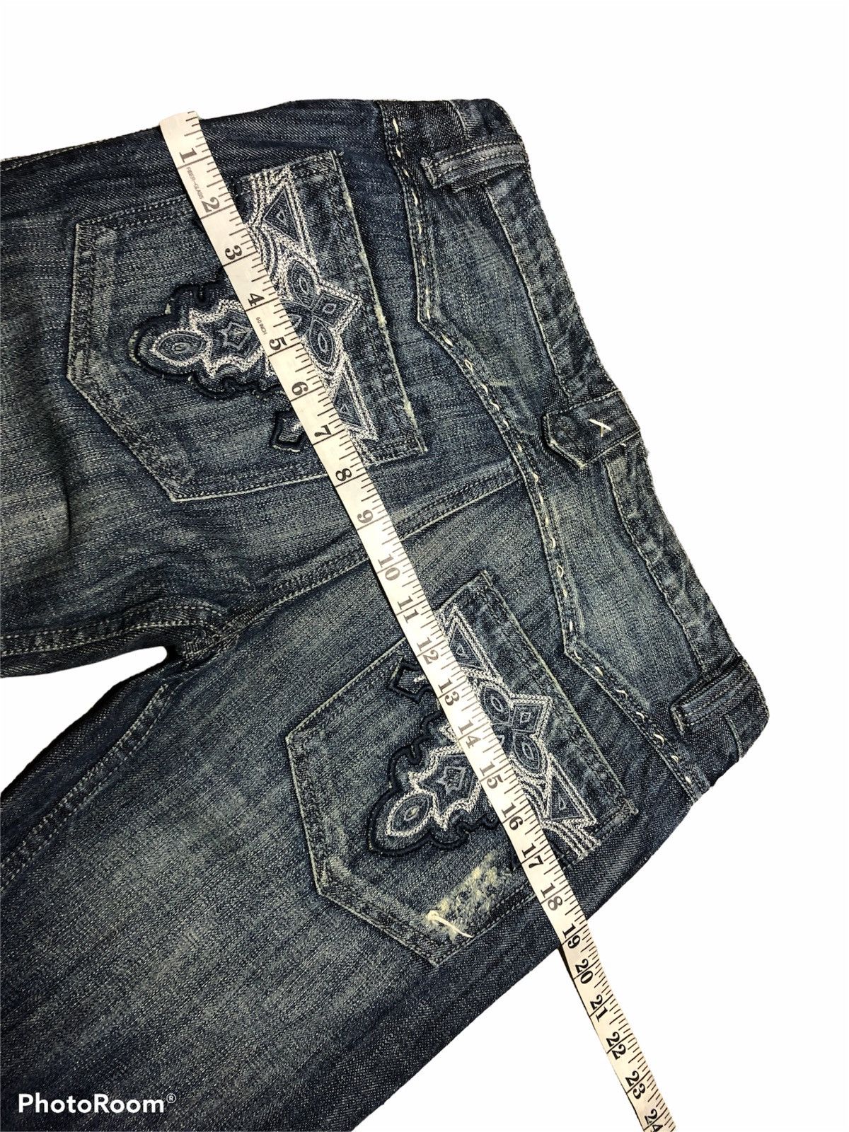 Antik Denim FLARE⚡️ANTIK DENIM USA EMBROIDERY BACK POCKET Size 33" - 5 Thumbnail