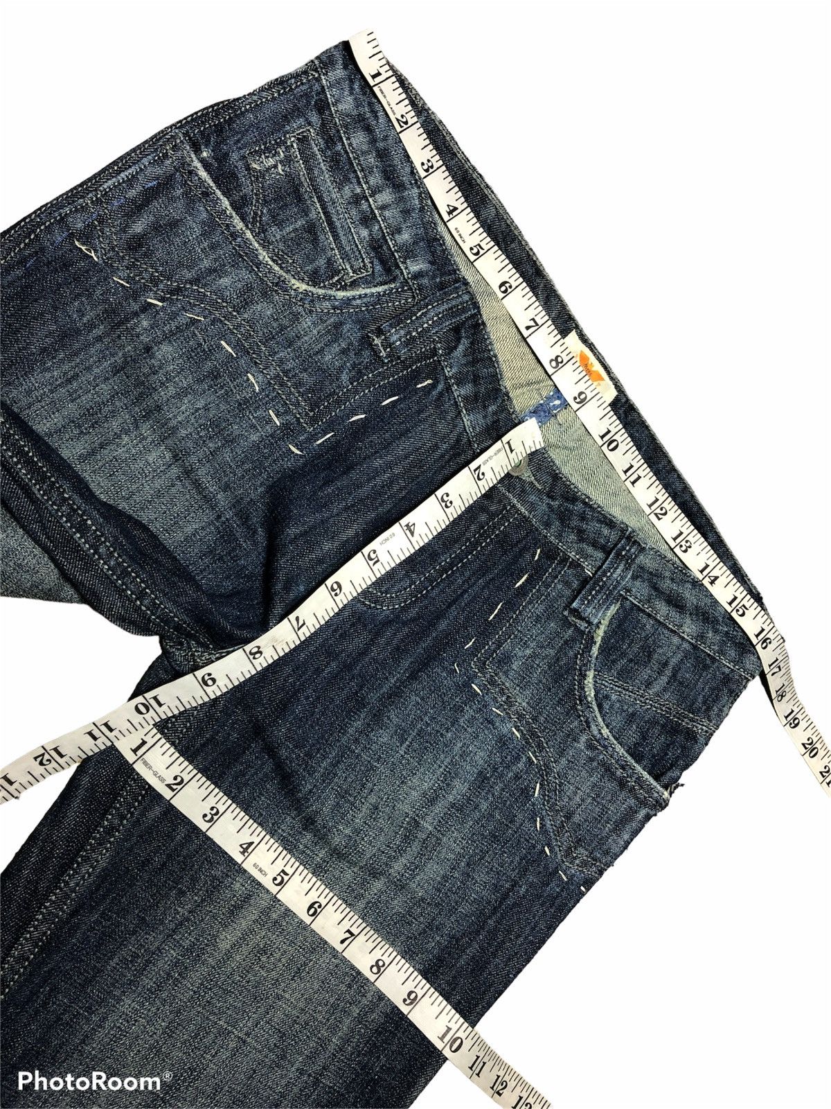 Antik Denim FLARE⚡️ANTIK DENIM USA EMBROIDERY BACK POCKET Size 33" - 6 Thumbnail